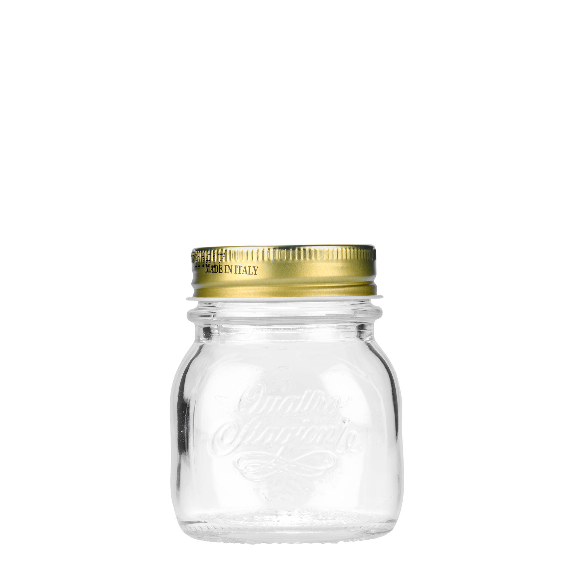 150 ml γυάλινο βάζο 'Quattro Stagioni', στόμιο: βιδωτό καπάκι 150 ml γυάλινο βάζο 'Quattro Stagioni', στόμιο: βιδωτό καπάκι