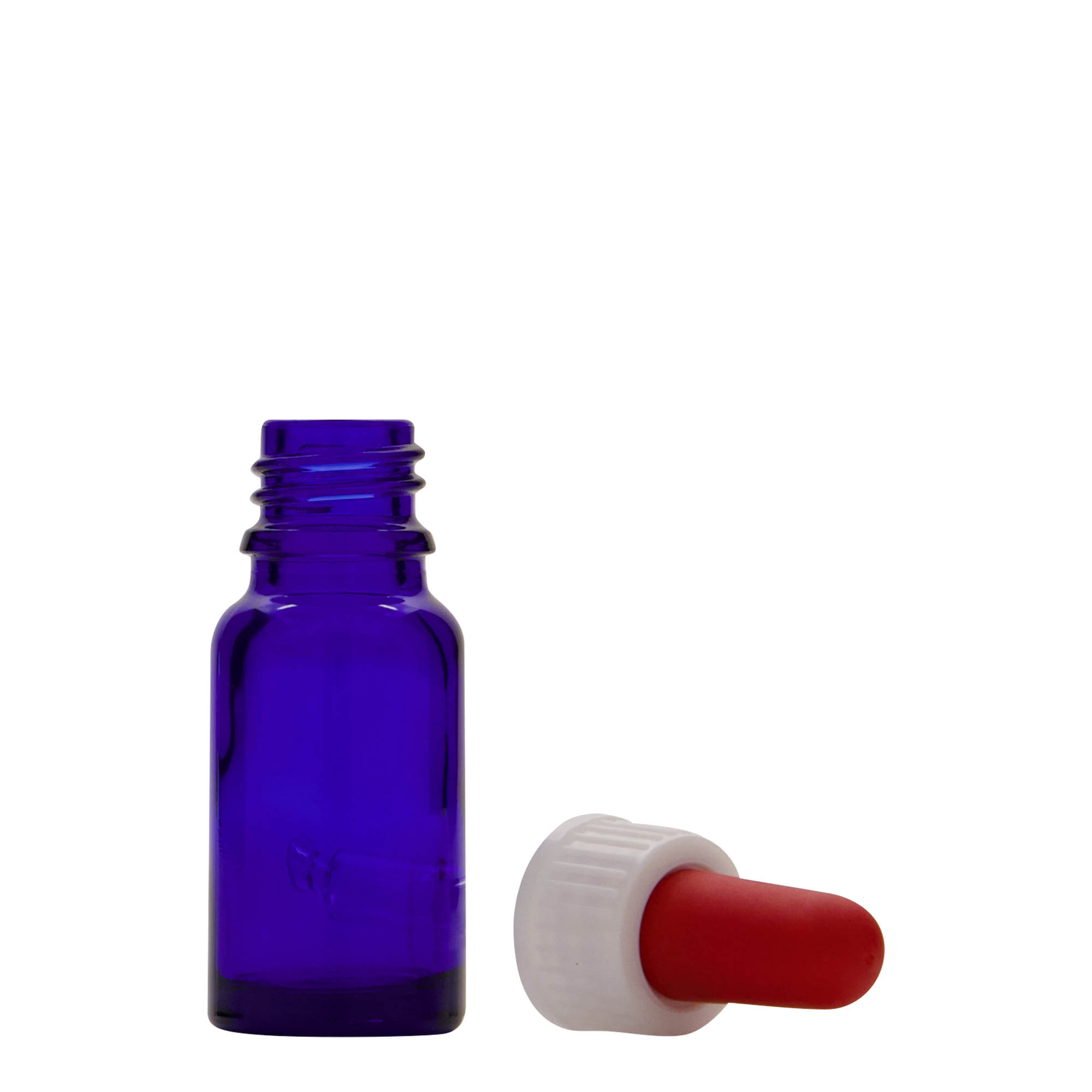 10 ml φιαλίδιο με πιπέτα, ιατρικό, γυάλινο, βασιλικό μπλε-κόκκινο, στόμιο: DIN 18 10 ml φιαλίδιο με πιπέτα, ιατρικό, γυάλινο, βασιλικό μπλε-κόκκινο, στόμιο: DIN 18