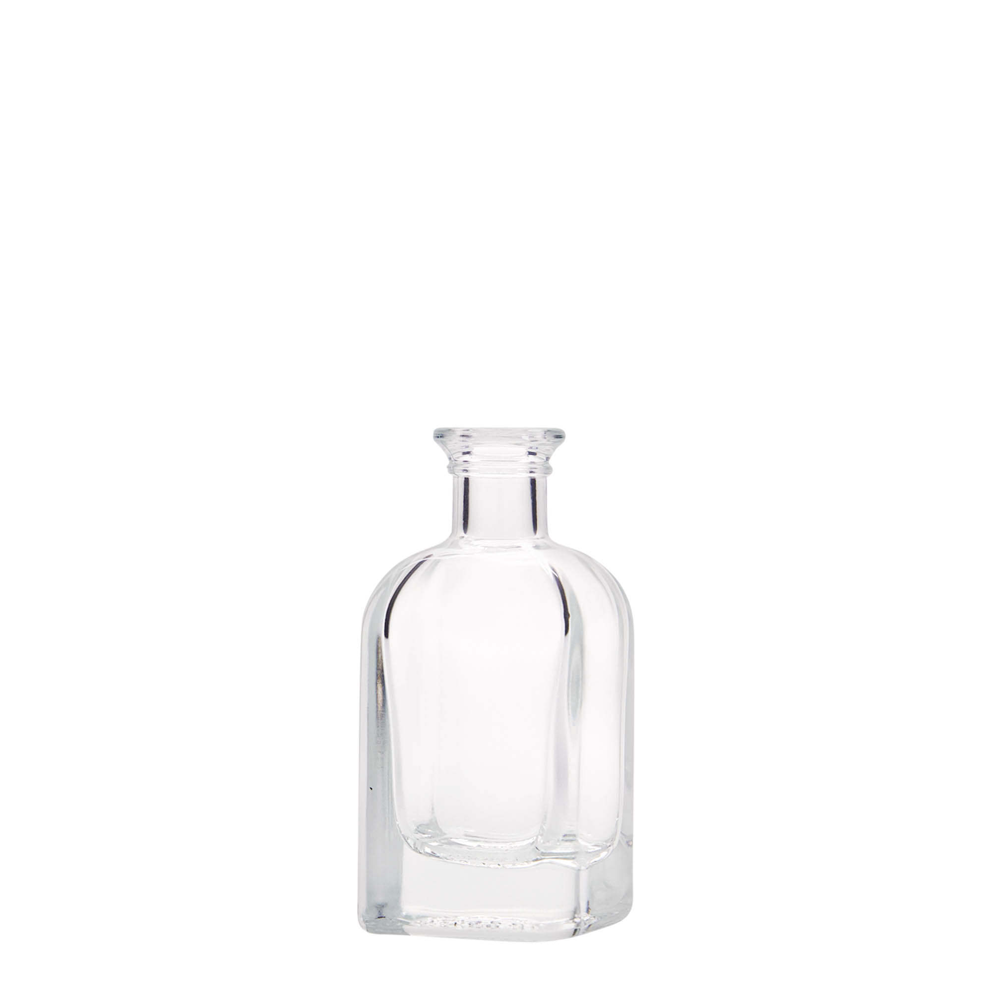 40 ml γυάλινο μπουκάλι Apotheker Carré, τετράγωνο, στόμιο: φελλός
