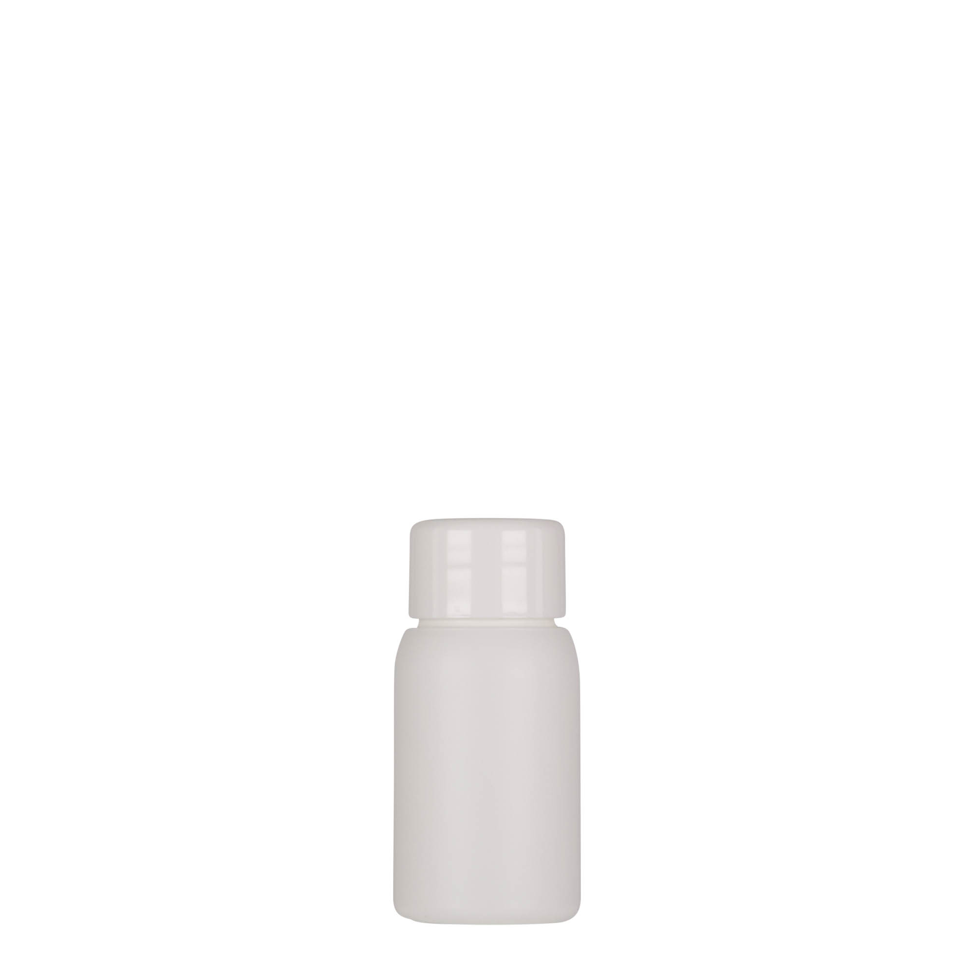 30 ml πλαστικό μπουκάλι 'Tuffy', HDPE, λευκό, στόμιο: 24/410