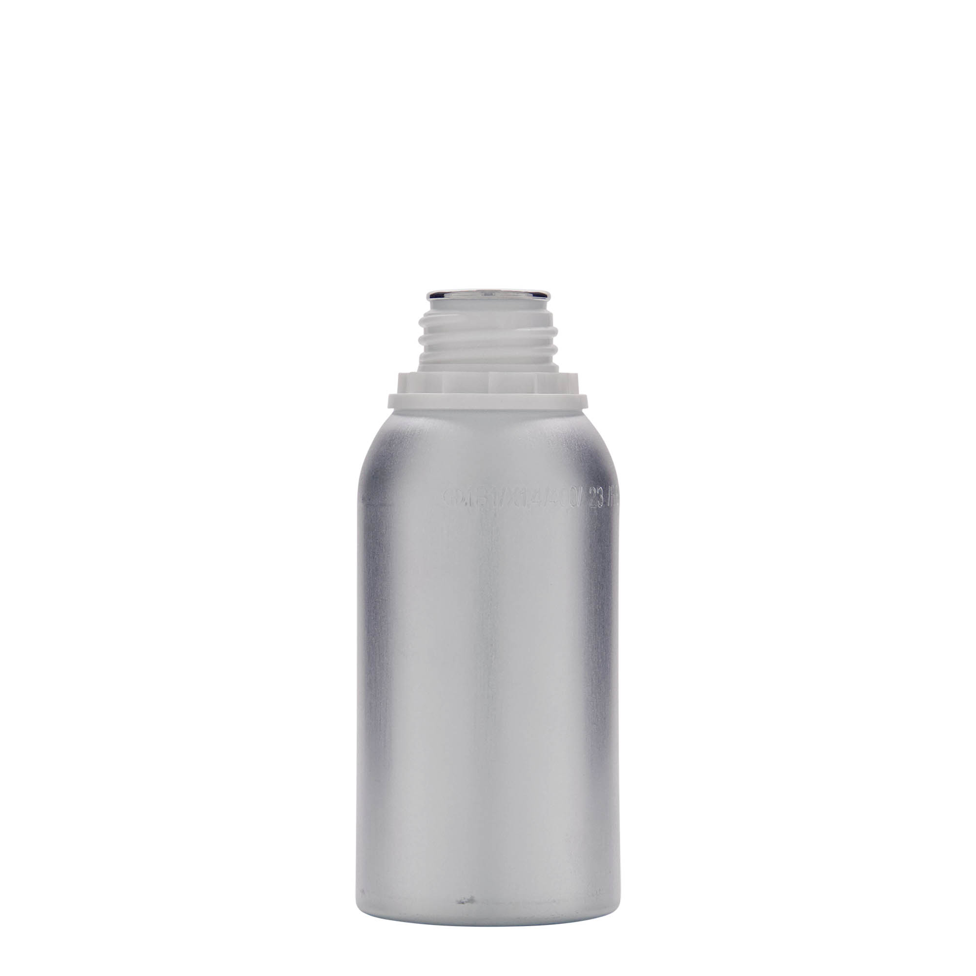 275 ml αλουμινένιο μπουκάλι, μέταλλο, ασημί, στόμιο: DIN 32 275 ml αλουμινένιο μπουκάλι, μέταλλο, ασημί, στόμιο: DIN 32
