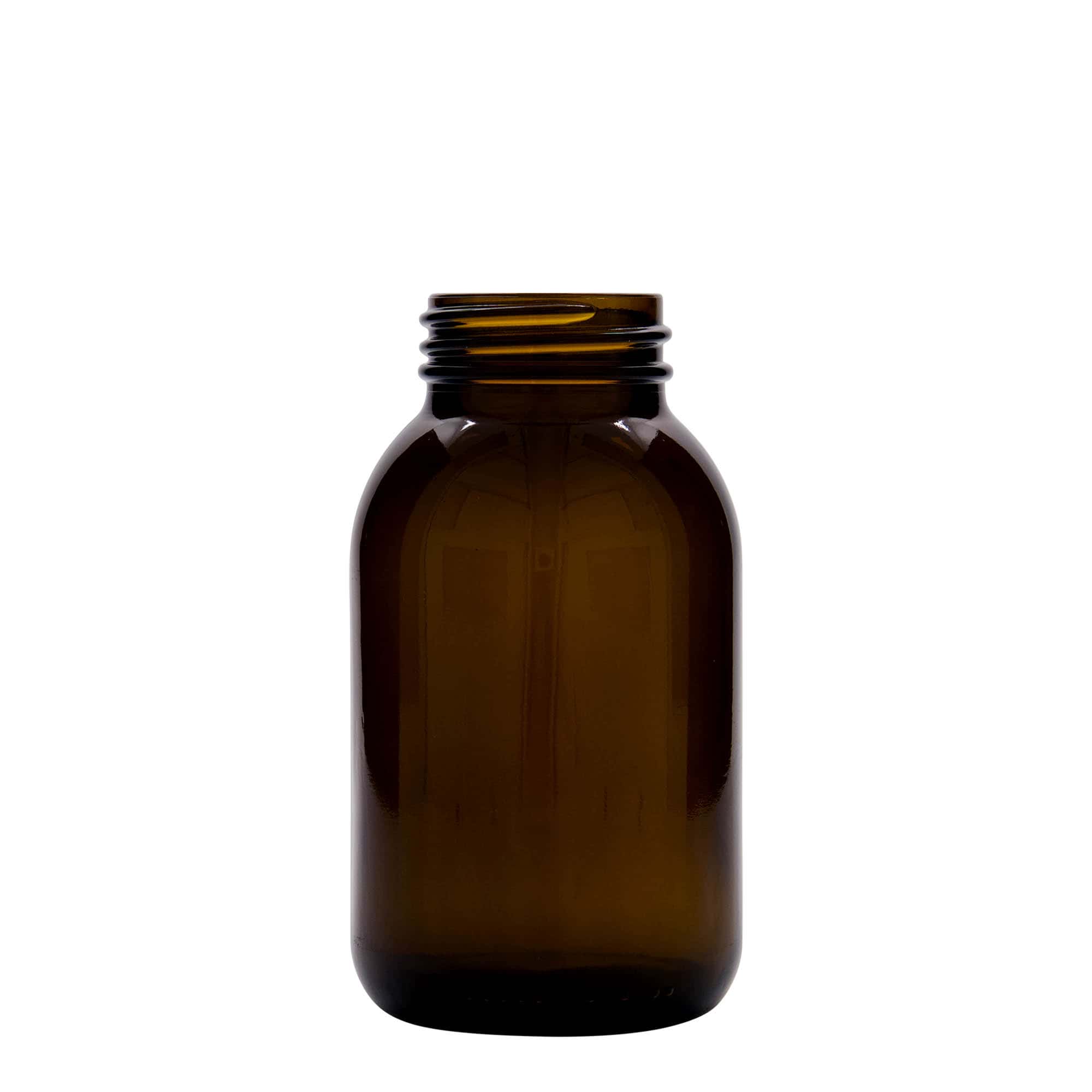 Βάζο με φαρδύ λαιμό 500 ml, καφέ, στόμιο: DIN 55