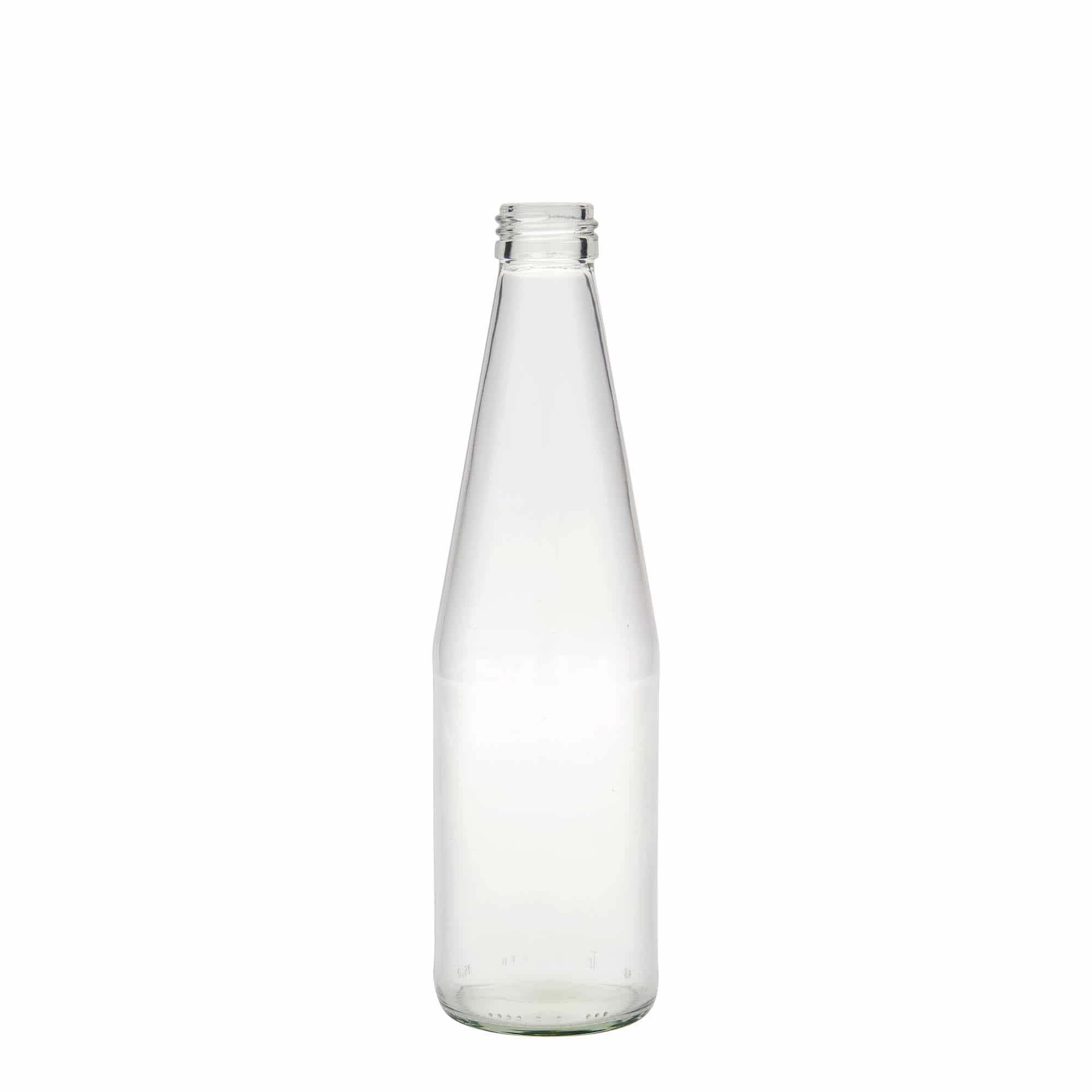 330 ml καθολικό μπουκάλι σε σχήμα καρότου, γυαλί, στόμιο: PP 28