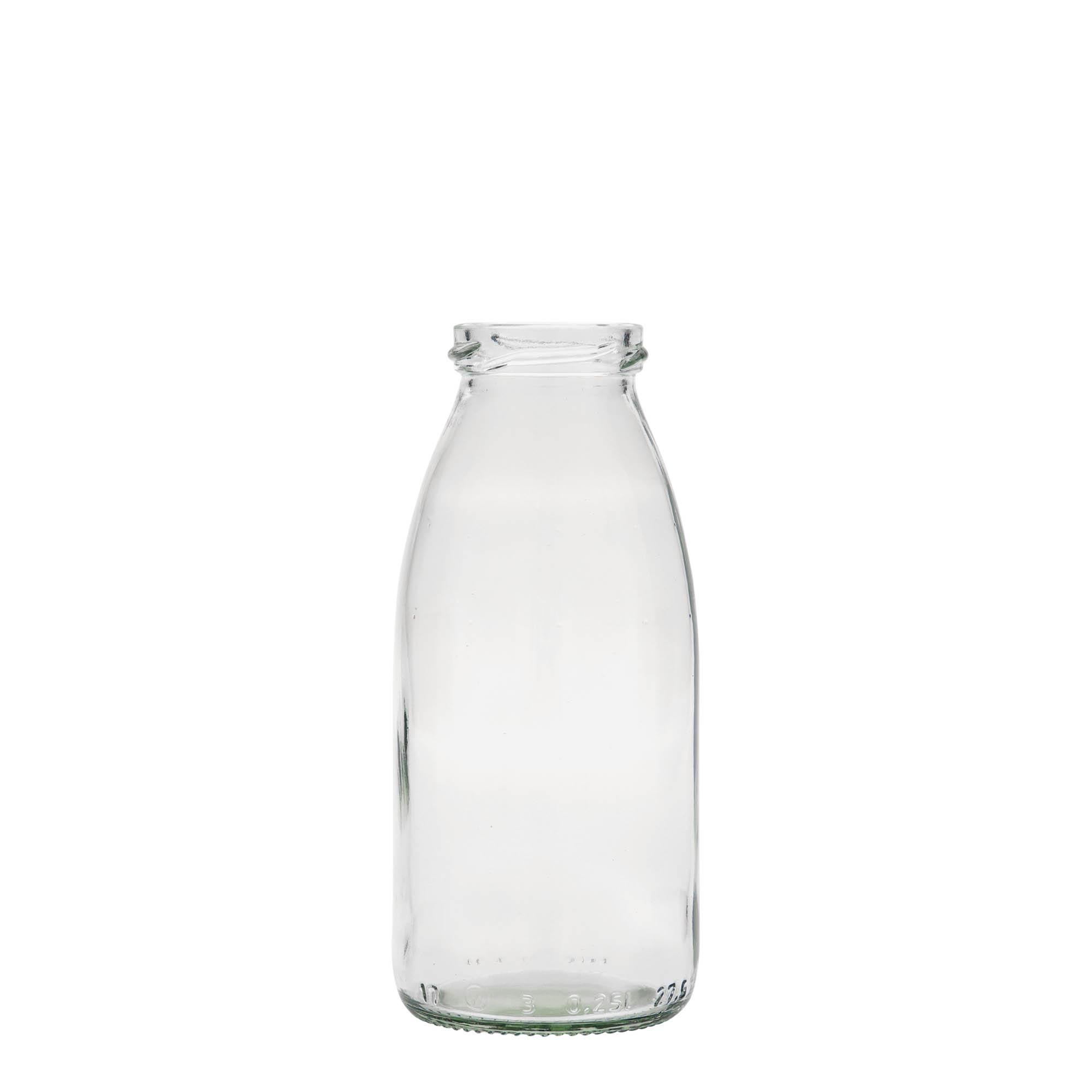 250 ml γυάλινο μπουκάλι Vroni #, στόμιο: Twist-Off (TO 43)