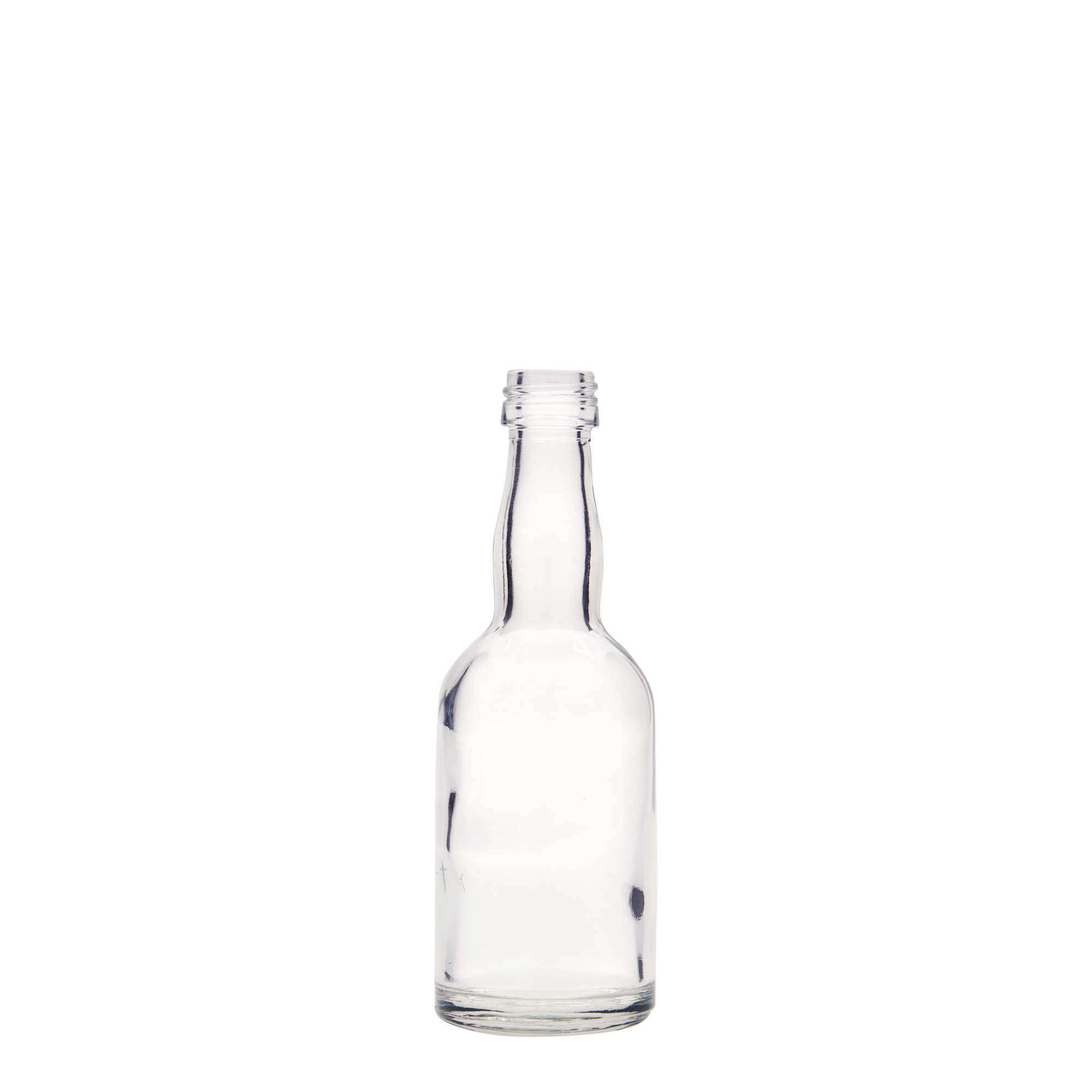 50 ml γυάλινο μπουκάλι 'Proba', στόμιο: PP 18 50 ml γυάλινο μπουκάλι 'Proba', στόμιο: PP 18