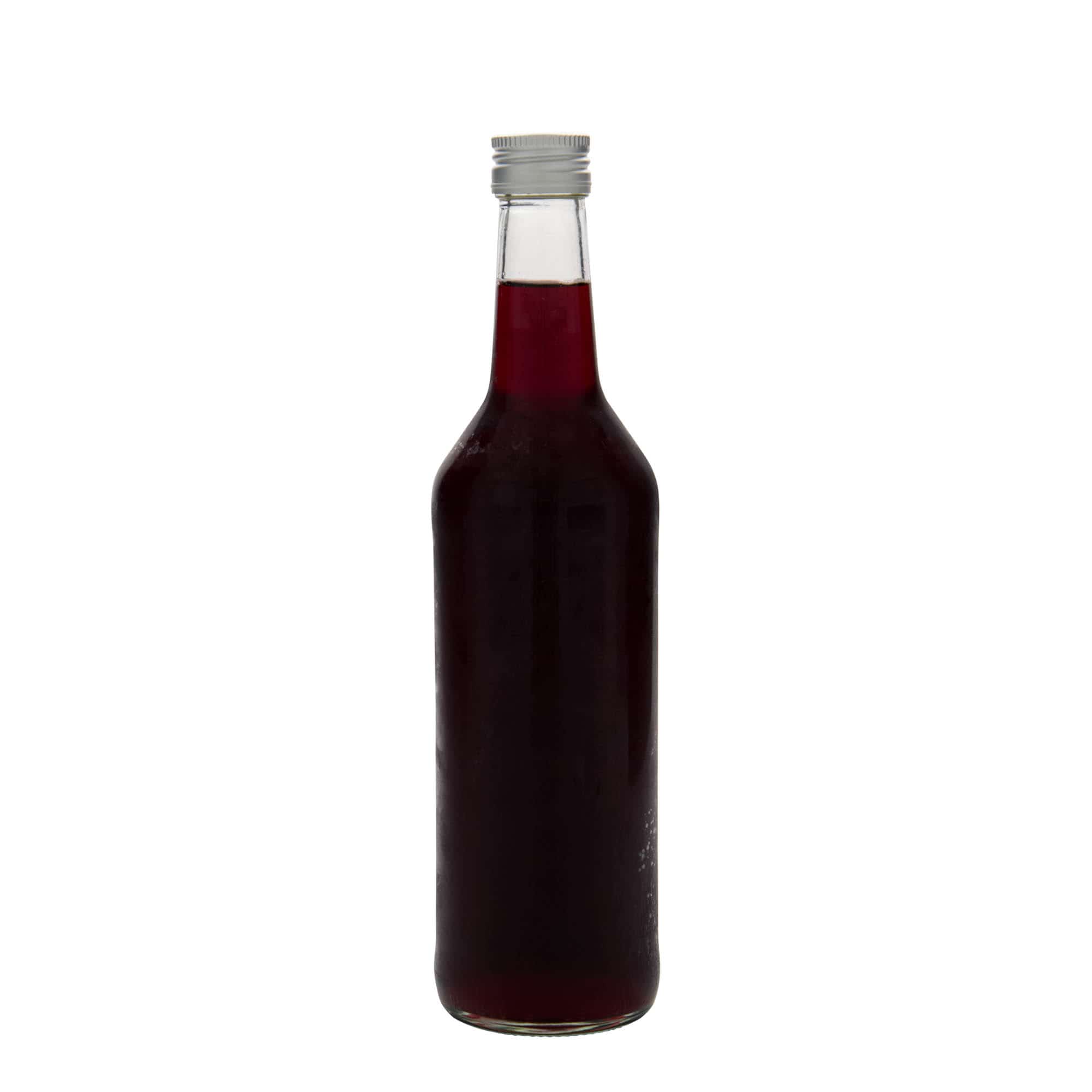 500 ml γυάλινο μπουκάλι με ίσιο λαιμό, στόμιο: PP 28 500 ml γυάλινο μπουκάλι με ίσιο λαιμό, στόμιο: PP 28