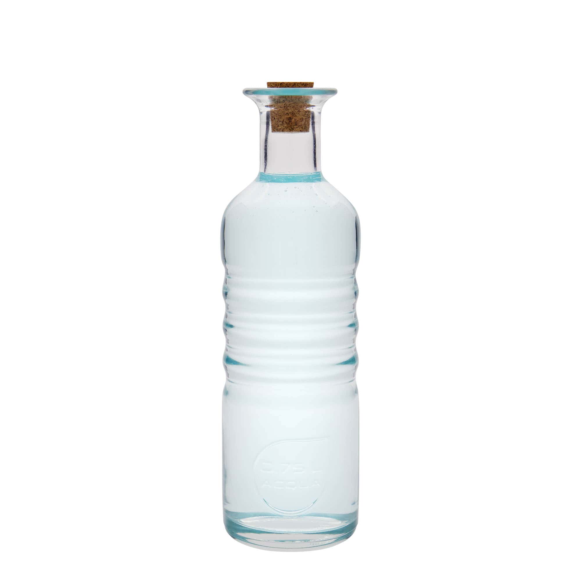 750 ml γυάλινο μπουκάλι 'Optima Acqua', στόμιο: φελλός