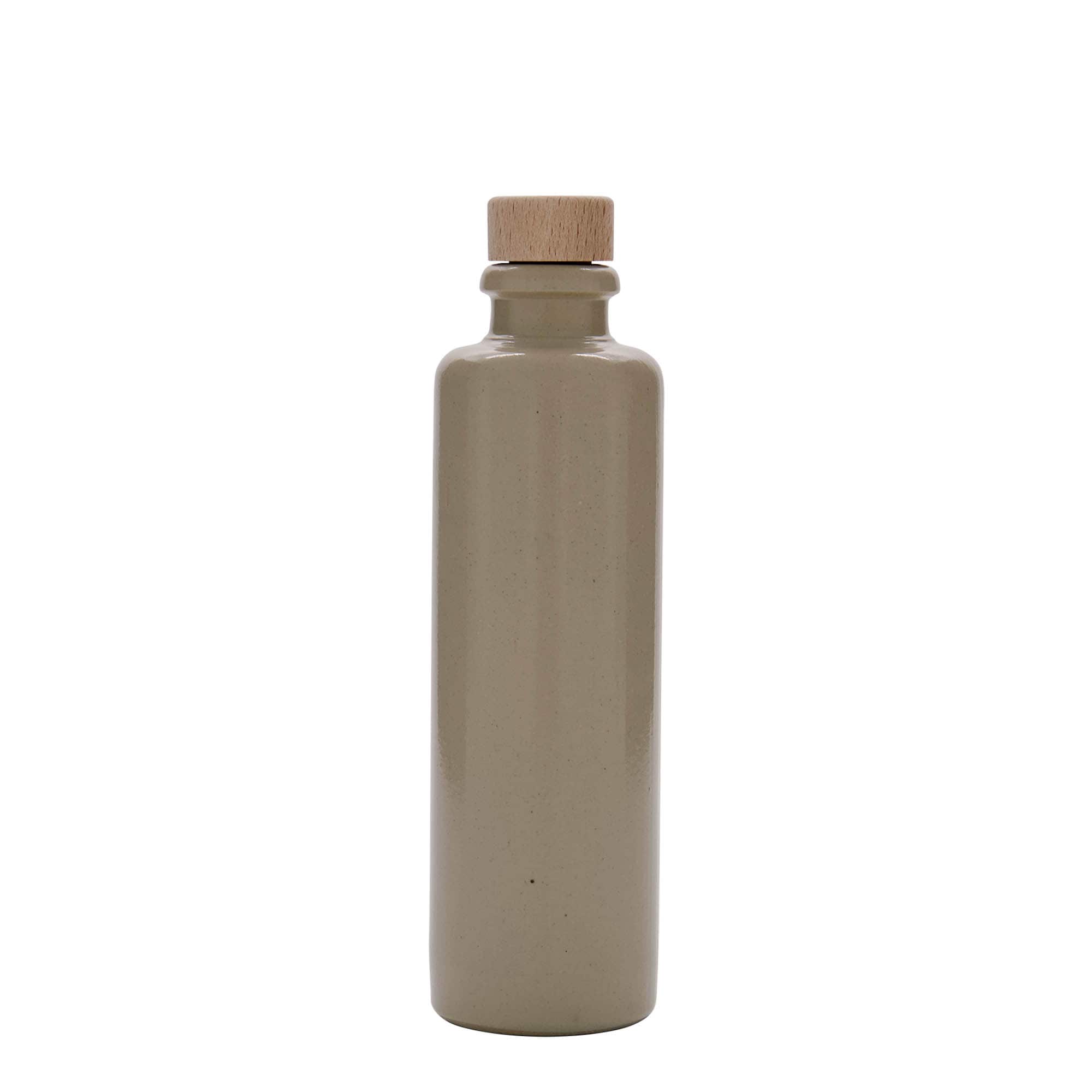 200 ml πιθάρι από πηλό, κεραμικό, μπεζ, στόμιο: φελλός 200 ml πιθάρι από πηλό, κεραμικό, μπεζ, στόμιο: φελλός