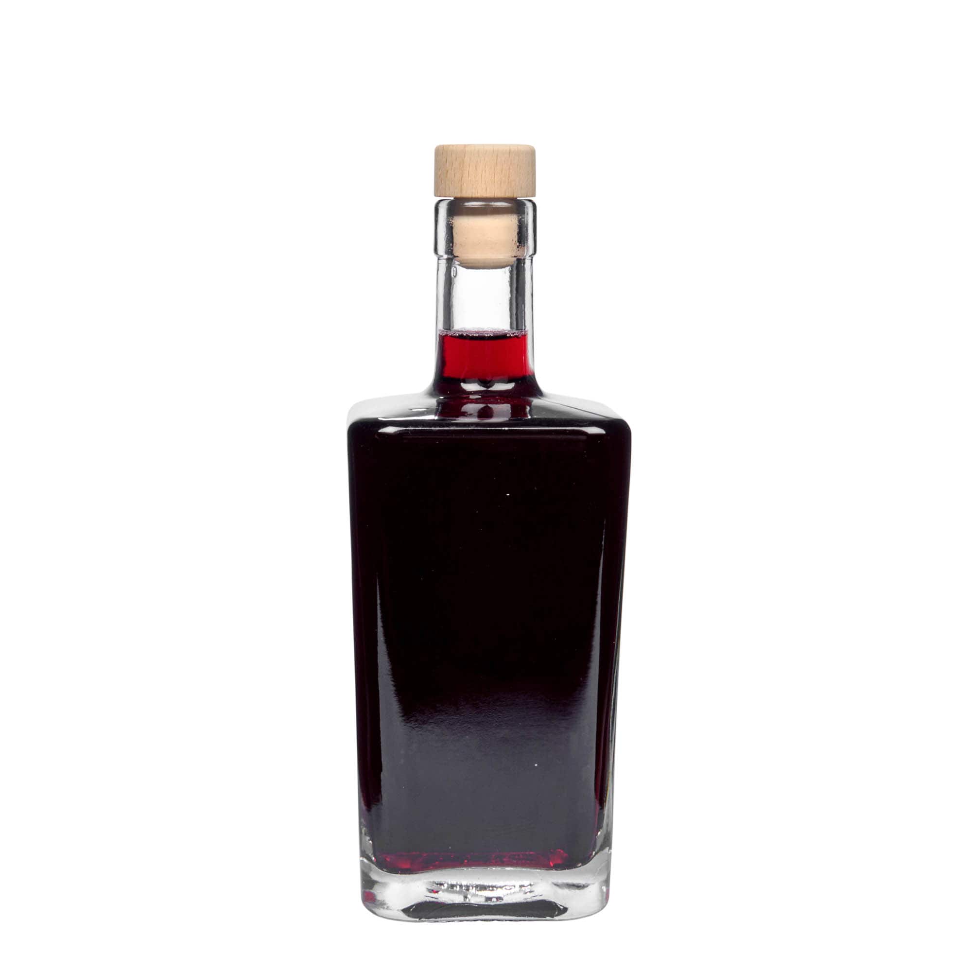 500 ml γυάλινο μπουκάλι 'Noel', τετράγωνο, στόμιο: φελλός 500 ml γυάλινο μπουκάλι 'Noel', τετράγωνο, στόμιο: φελλός