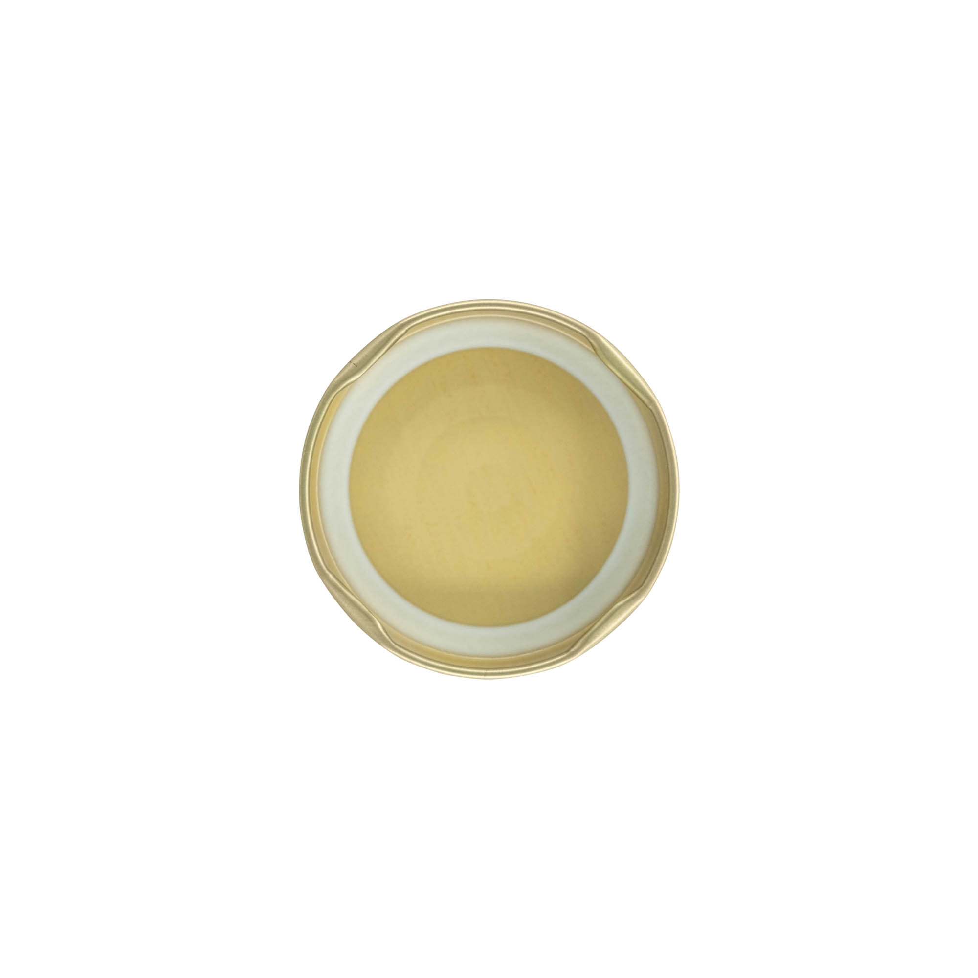 Καπάκι Twist-Off, λευκοσίδηρος, χρυσό, για στόμιο: TO 58 Καπάκι Twist-Off, λευκοσίδηρος, χρυσό, για στόμιο: TO 58