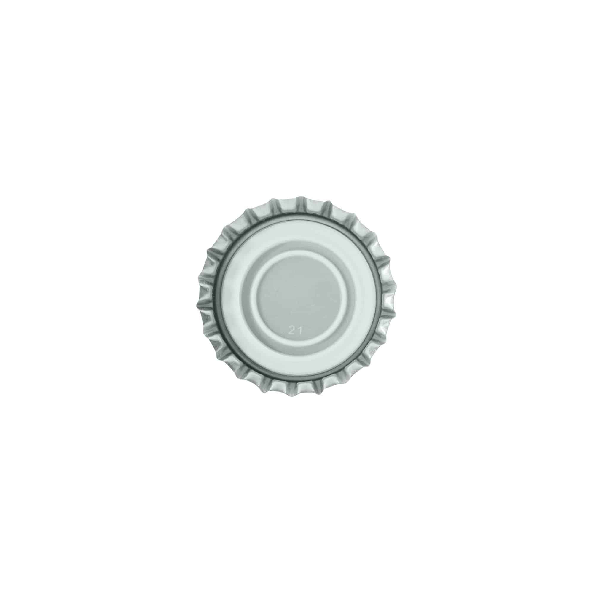 Κορφολόγη 29 mm, μέταλλο, ασημί