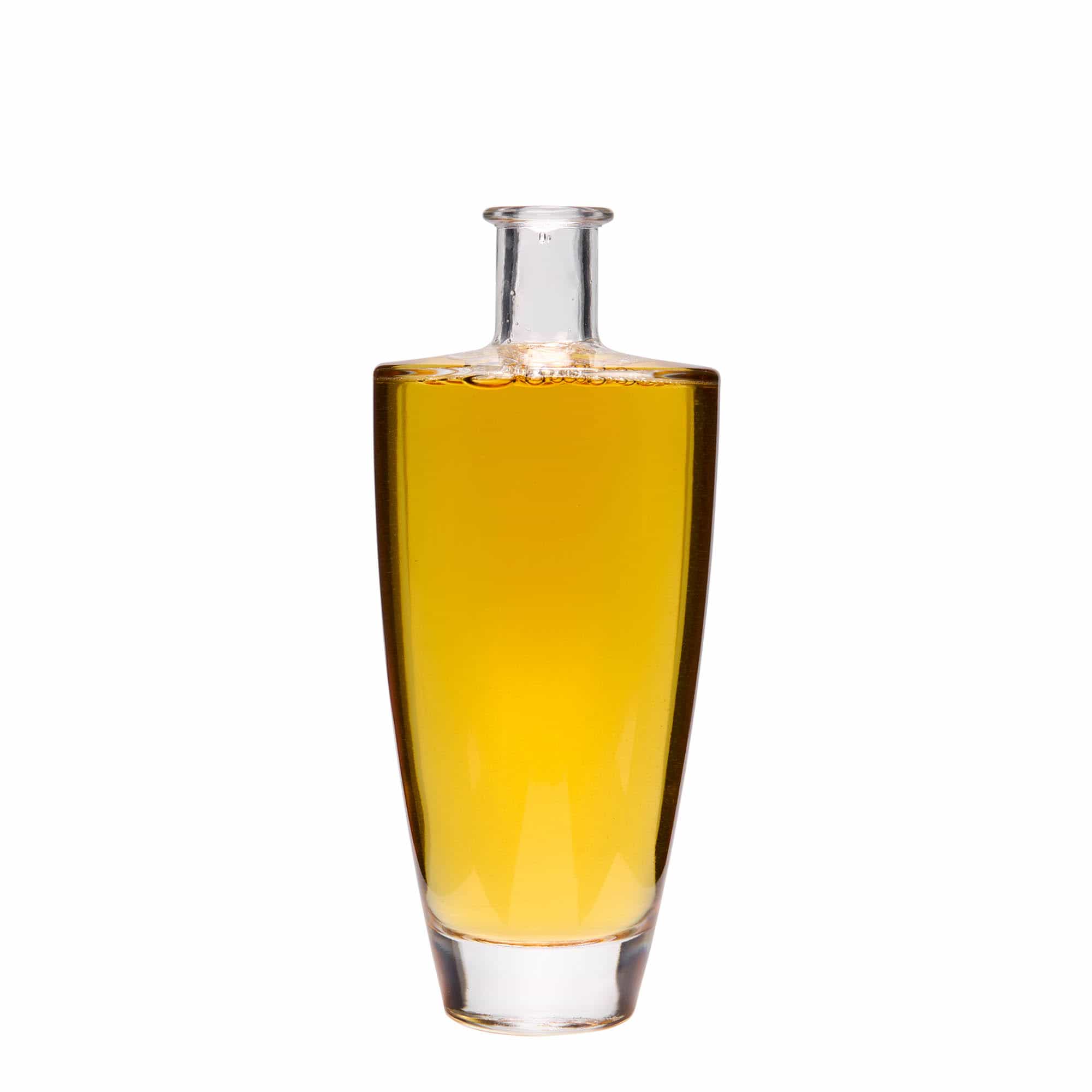 Γυάλινο μπουκάλι 'Vanessa' 500 ml, οβάλ, στόμιο: φελλός