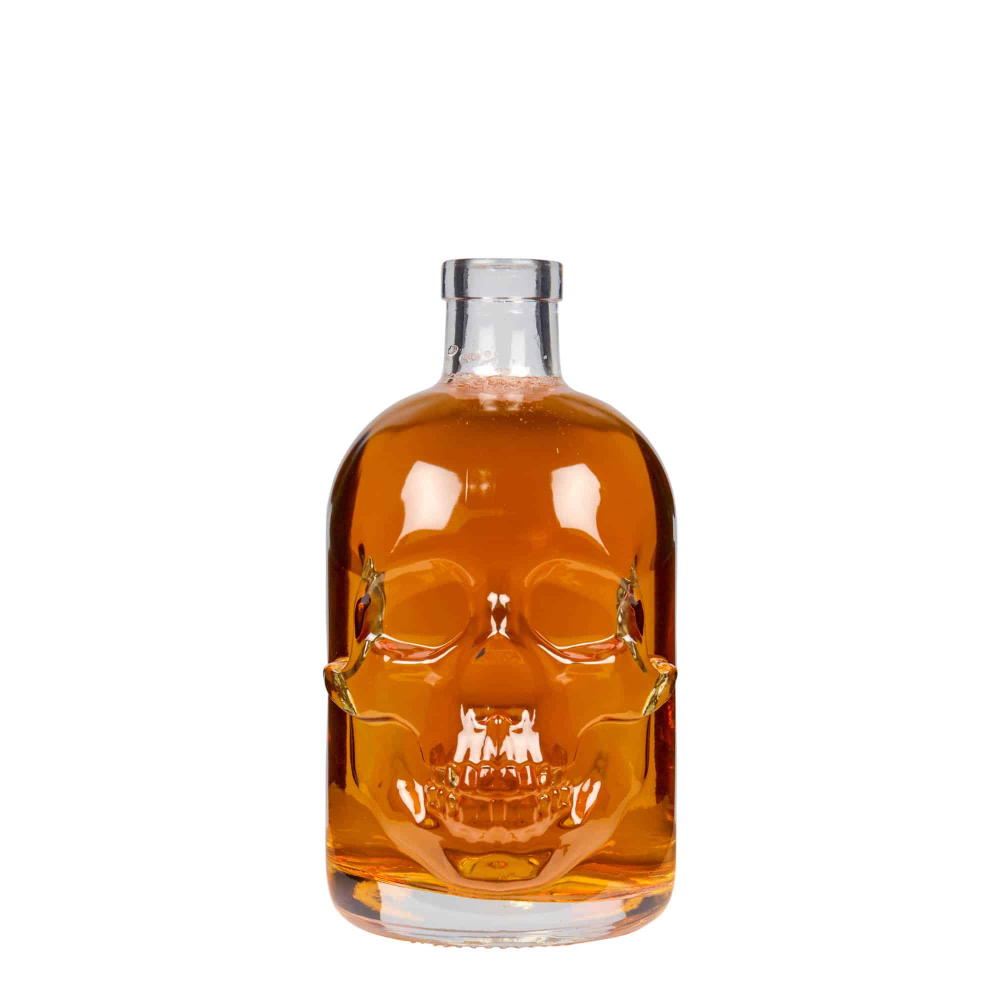 500 ml γυάλινο μπουκάλι 'Κρανίο', στόμιο: φελλός 500 ml γυάλινο μπουκάλι 'Κρανίο', στόμιο: φελλός