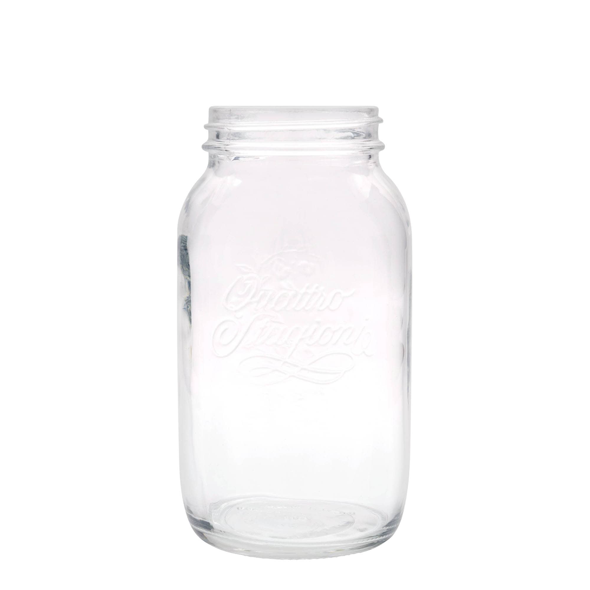 1.500 ml γυάλινο βάζο 'Quattro Stagioni', στόμιο: βιδωτό καπάκι