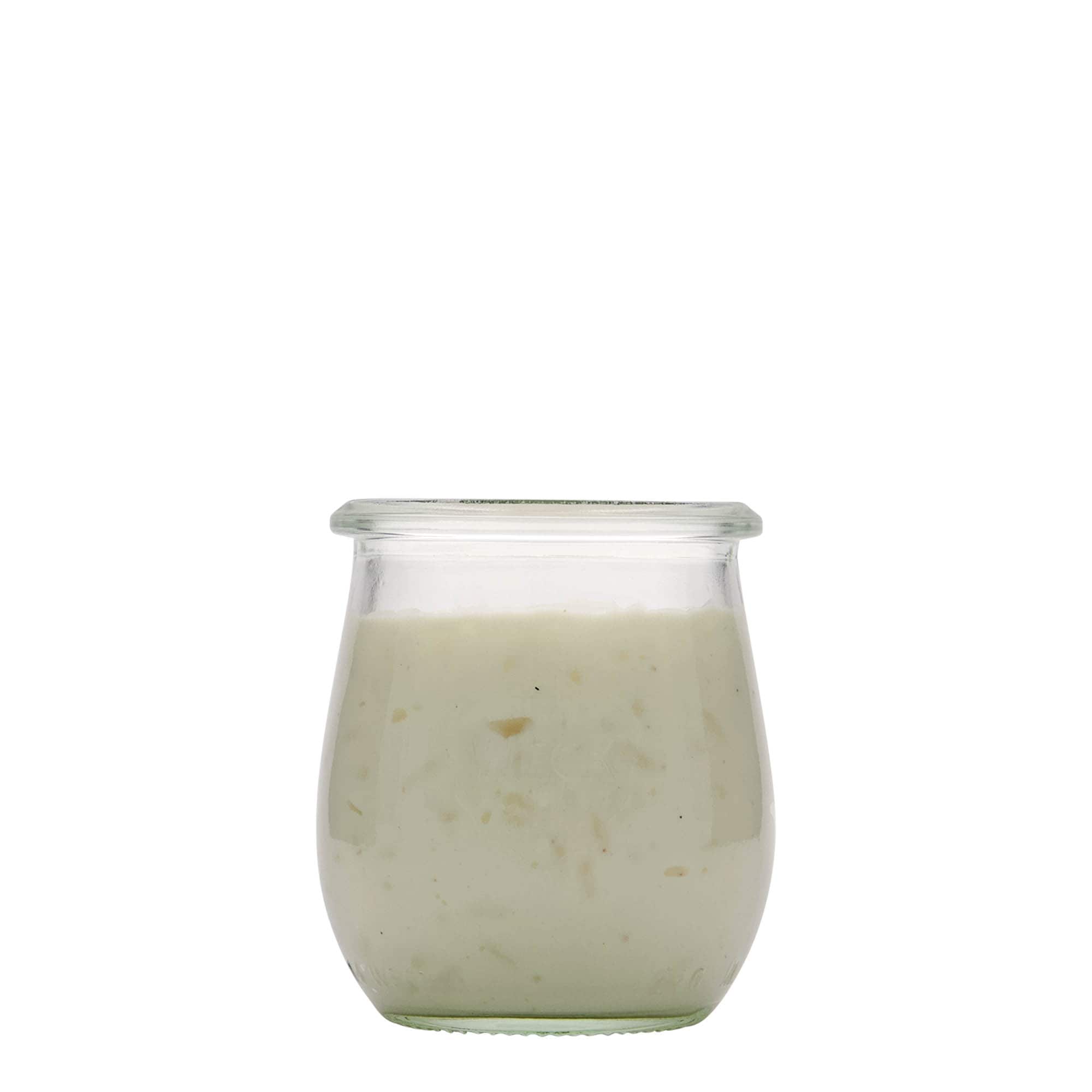 220 ml WECK-Βάζο τύπου Τούλπας, Στόμιο: Στρογγυλή άκρη