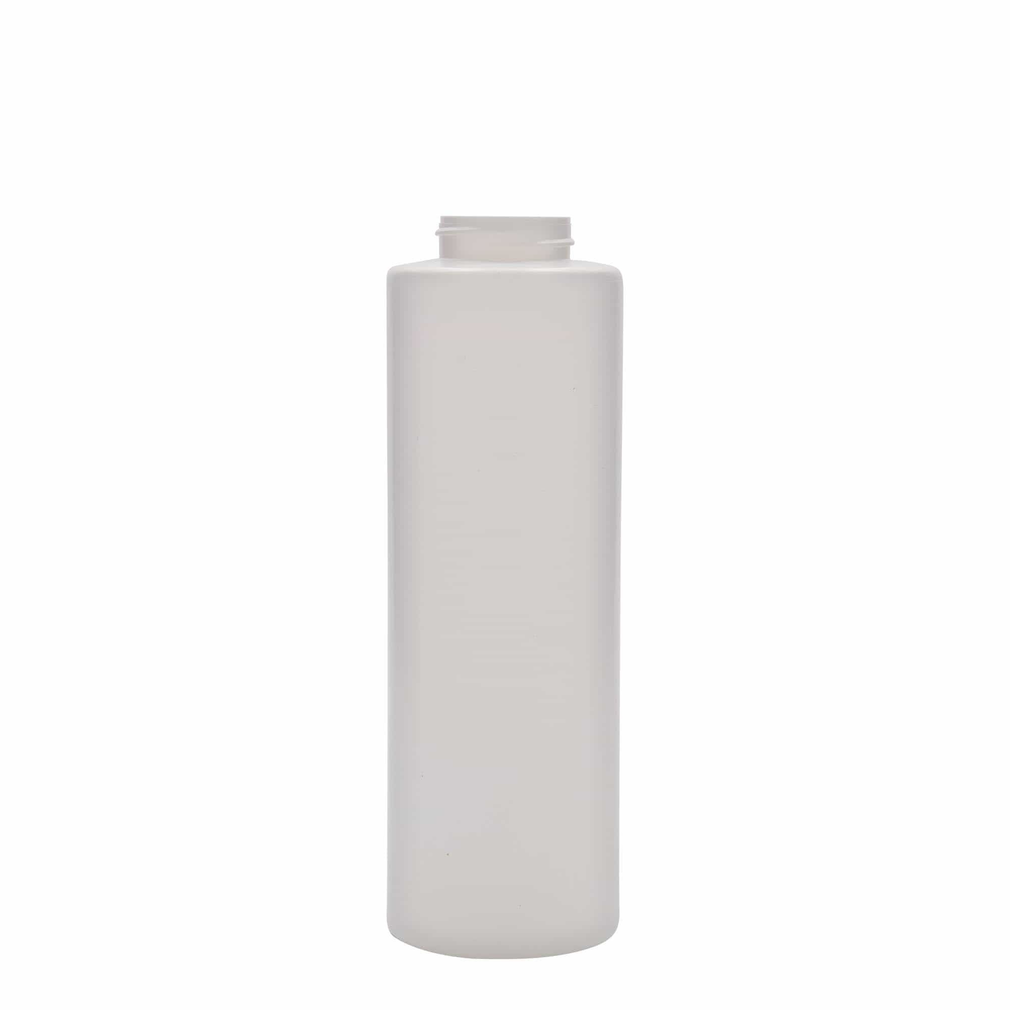 500 ml μπουκάλι σάλτσας, πλαστικό LDPE, λευκό, στόμιο: 38/400