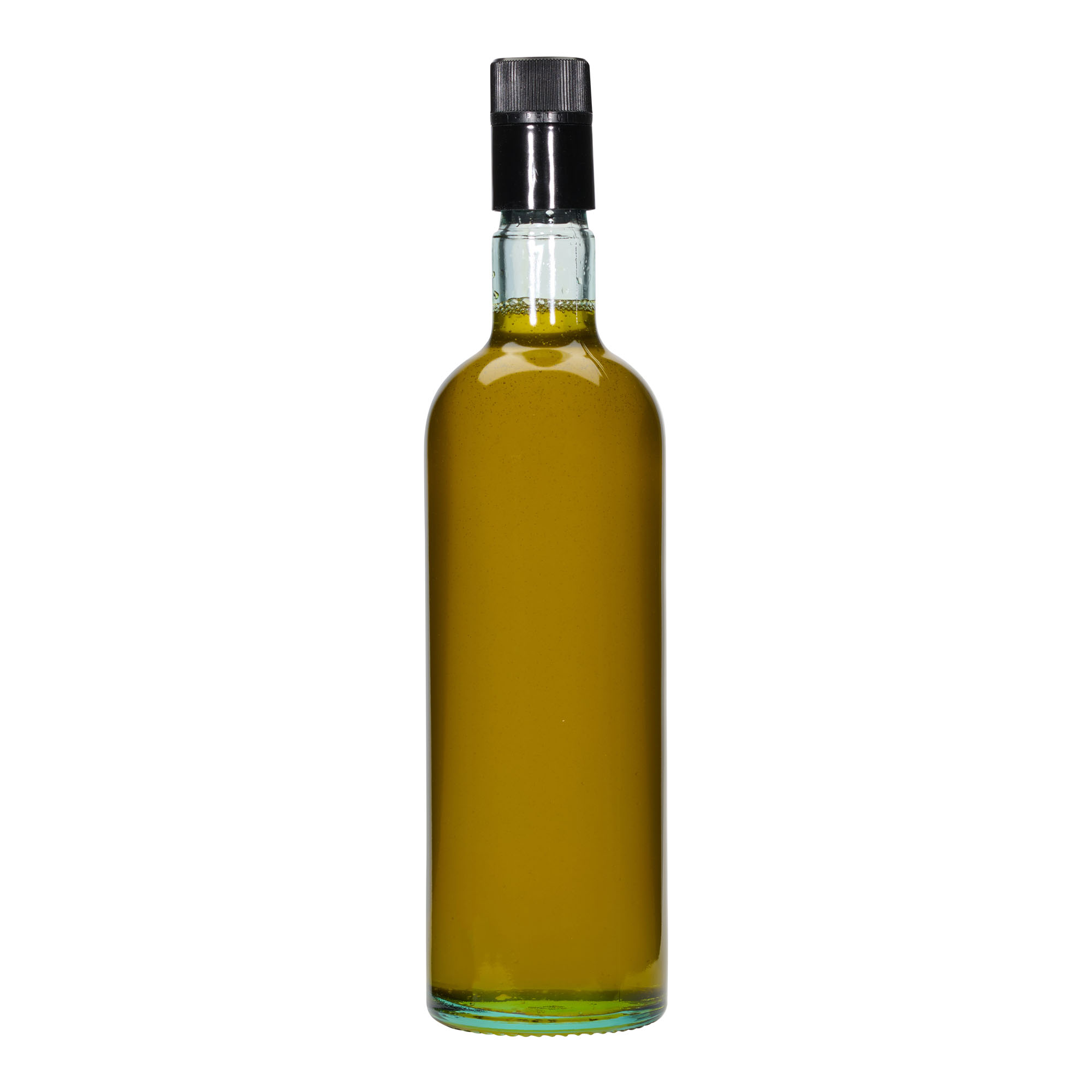 750 ml μπουκάλι ξυδιού/λαδιού 'Willy New', γυαλί, ανοιχτό πράσινο, στόμιο: DOP