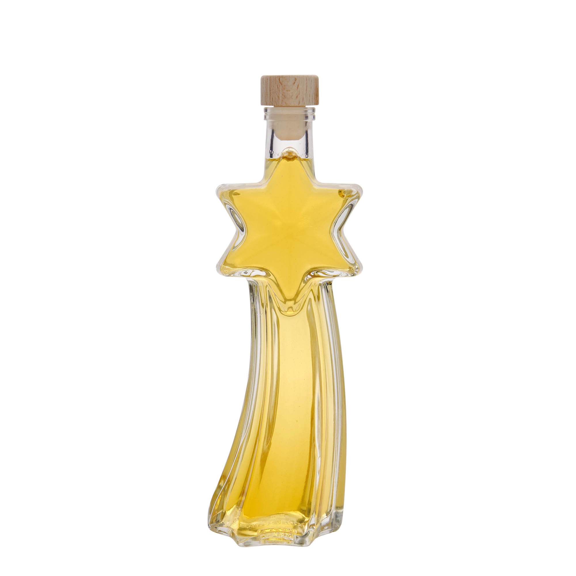 200 ml γυάλινο μπουκάλι 'Αστεροπεφταστέρι', στόμιο: φελλός