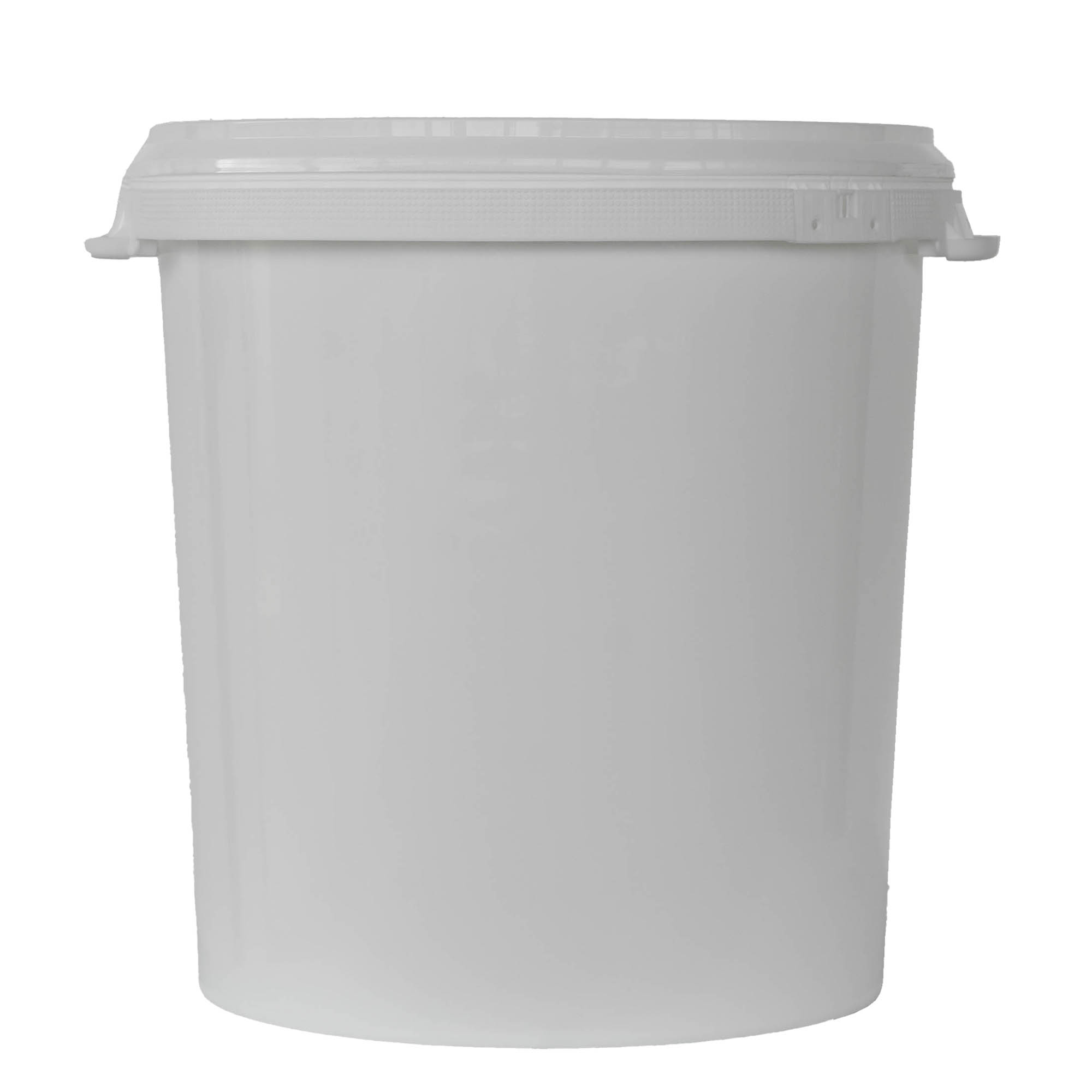 30 l κουβάς, πλαστικό PP, λευκός
