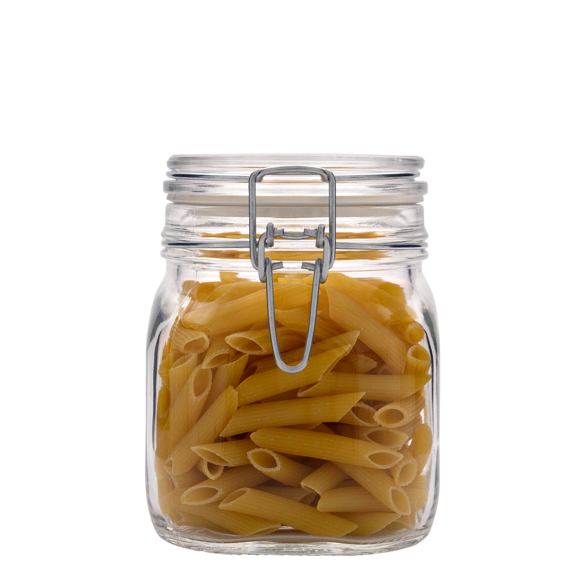 750 ml γυάλινο βάζο με σύρμα κλεισίματος 'Fido', τετράγωνο, άνοιγμα: κλείσιμο με σύρμα 750 ml γυάλινο βάζο με σύρμα κλεισίματος 'Fido', τετράγωνο, άνοιγμα: κλείσιμο με σύρμα