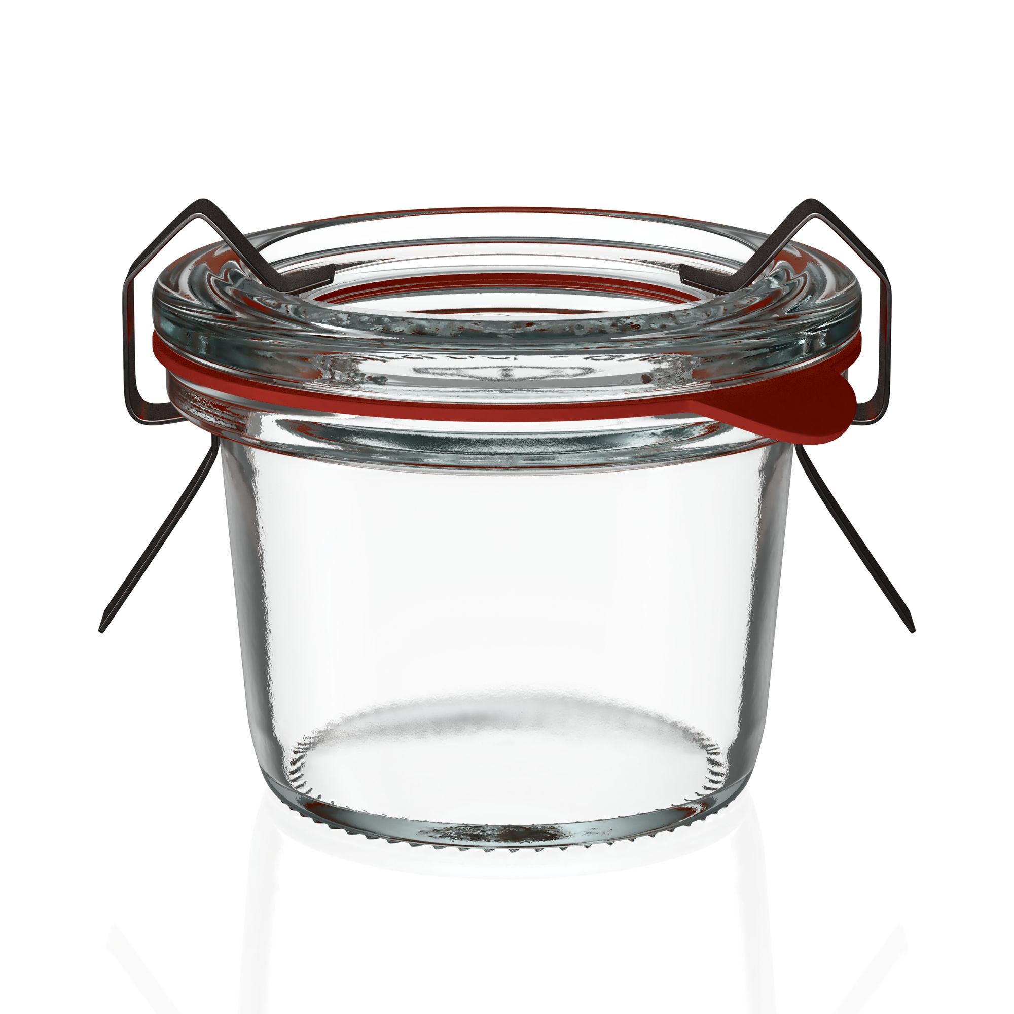 35 ml βάζο WECK με καπάκι, στόμιο: στρογγυλή άκρη 35 ml βάζο WECK με καπάκι, στόμιο: στρογγυλή άκρη