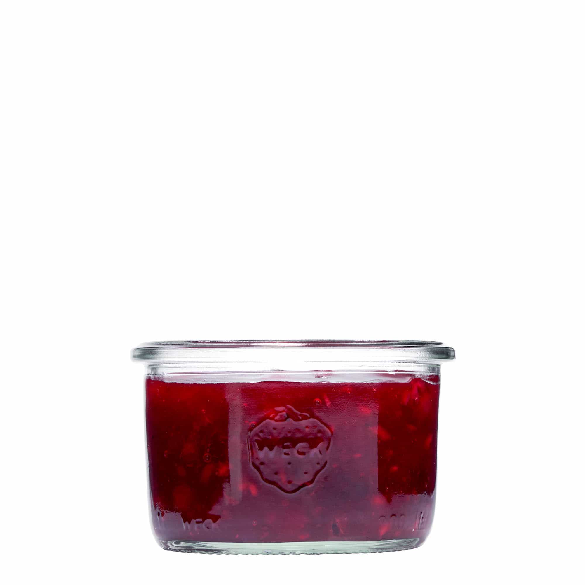200 ml WECK-Βάζο με πτώση, Άνοιγμα: Στρογγυλή άκρη
