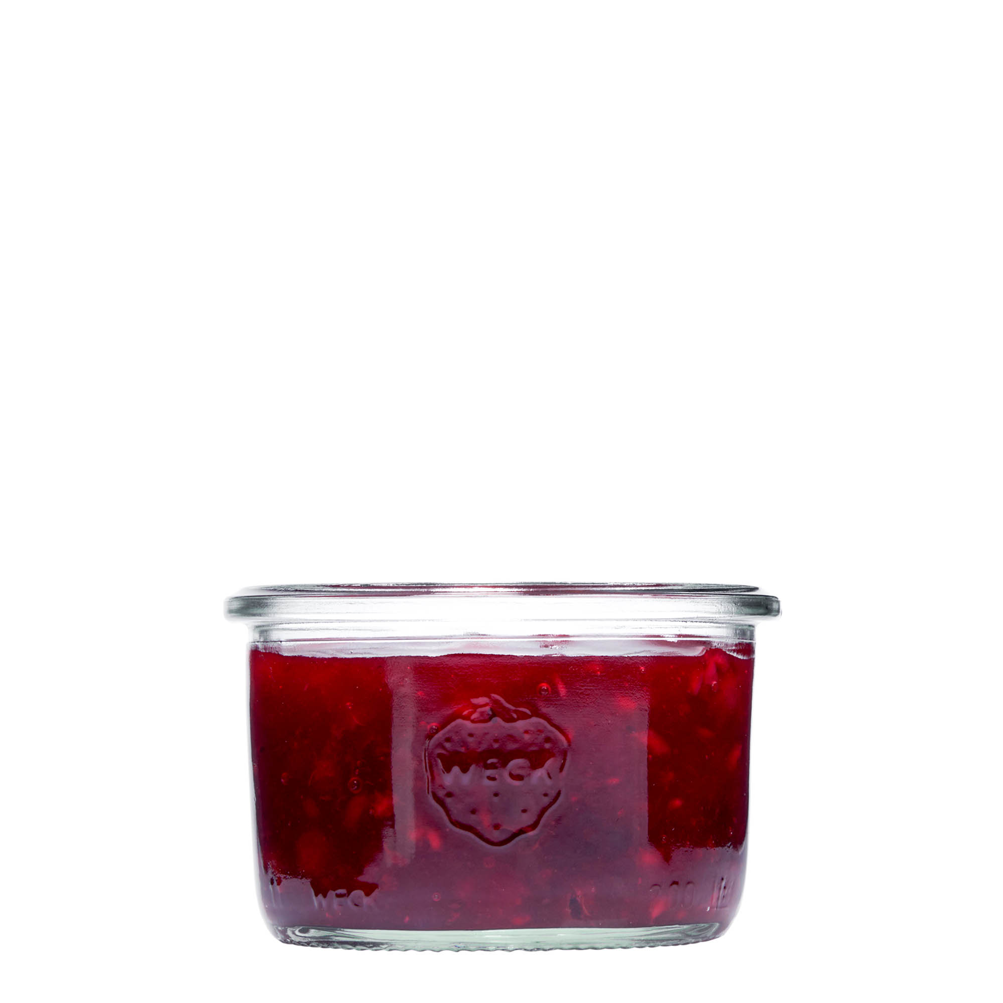 200 ml WECK-Βάζο με πτώση, Άνοιγμα: Στρογγυλή άκρη