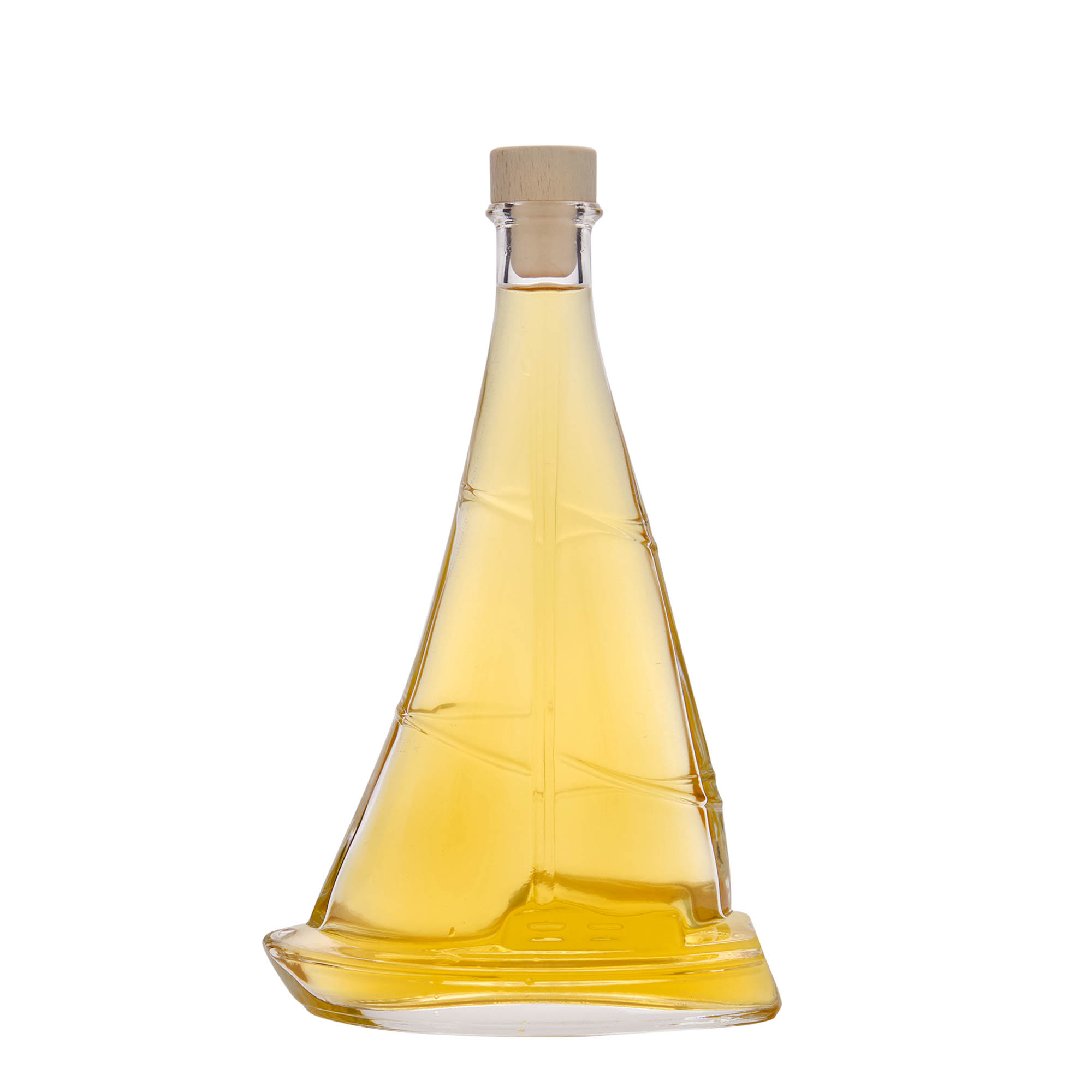 350 ml γυάλινο μπουκάλι 'Ιστιοφόρο', στόμιο: φελλός