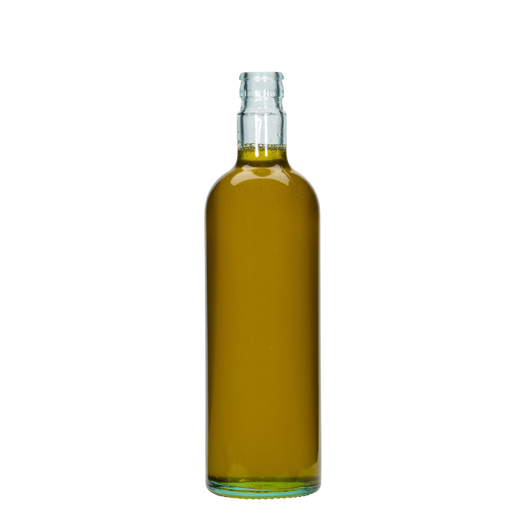 750 ml μπουκάλι ξυδιού/λαδιού 'Willy New', γυαλί, ανοιχτό πράσινο, στόμιο: DOP