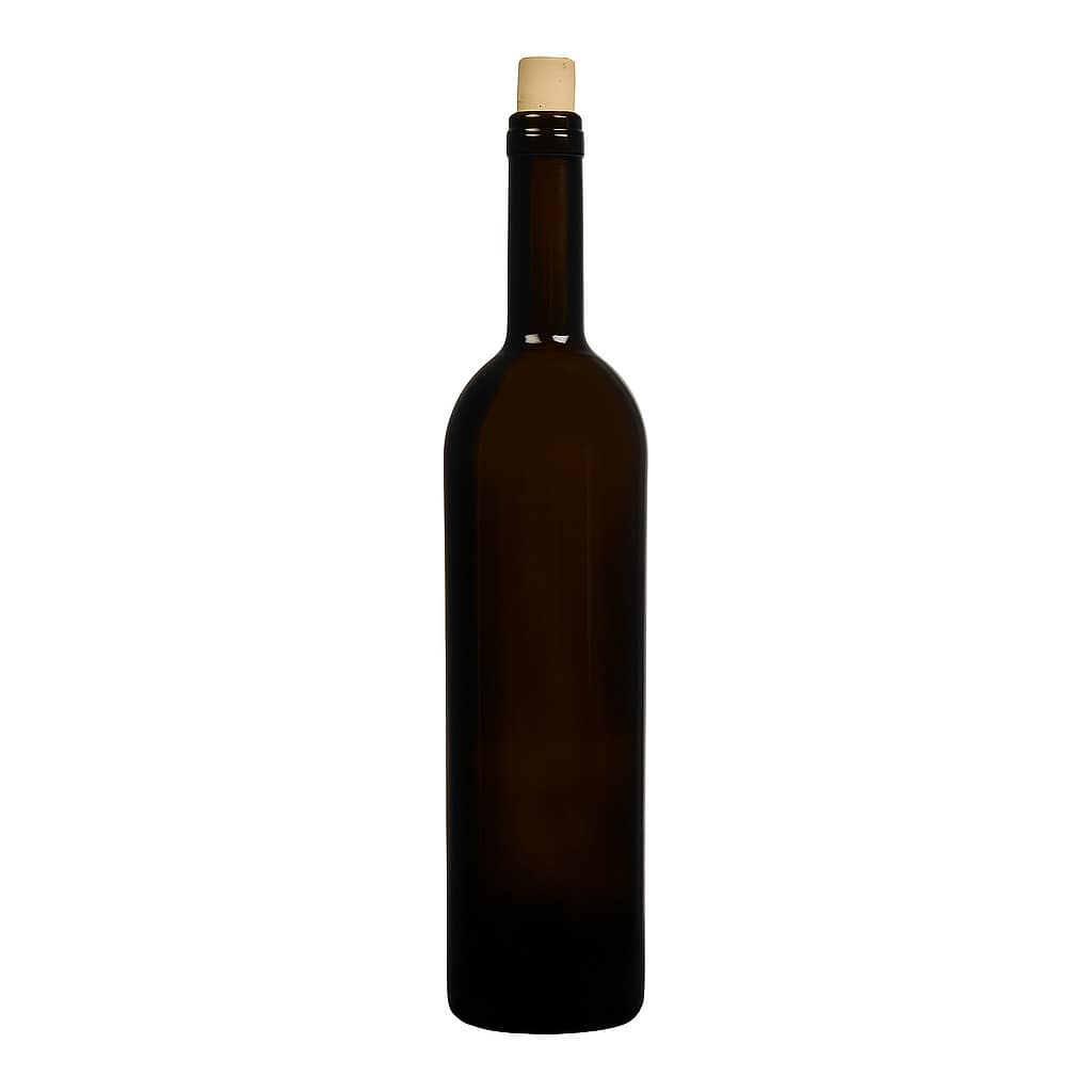 750 ml μπουκάλι κρασιού 'Liberty', παλαιωμένο πράσινο, στόμιο: φελλός