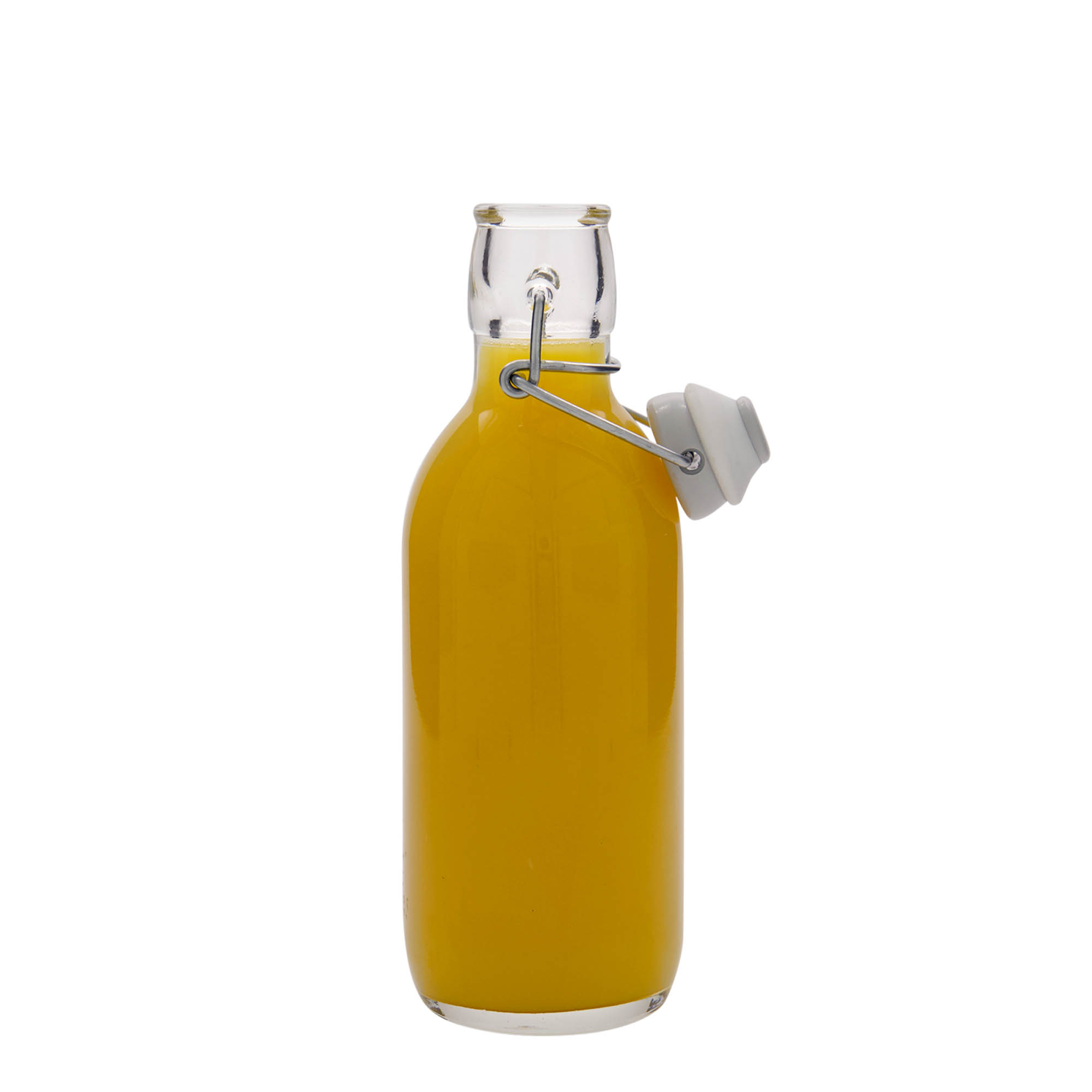 500 ml γυάλινο μπουκάλι 'Emilia', στόμιο: κλείσιμο με μπρούτζινο κλιπ