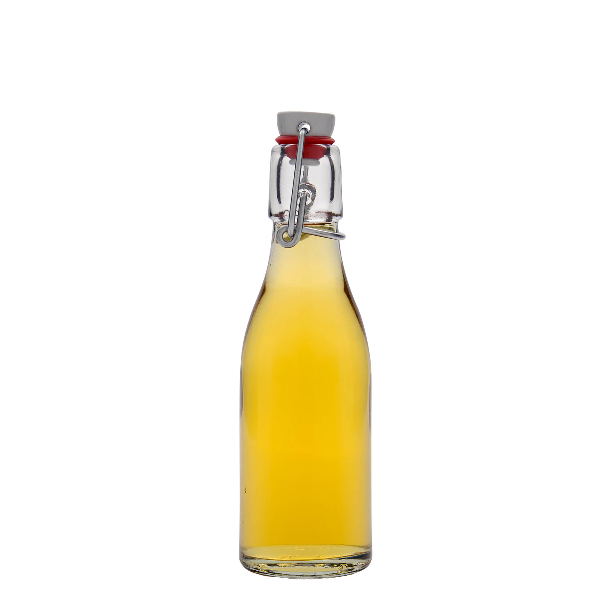 200 ml γυάλινο μπουκάλι 'Paul', στόμιο: κλιπ κλεισίματος 200 ml γυάλινο μπουκάλι 'Paul', στόμιο: κλιπ κλεισίματος