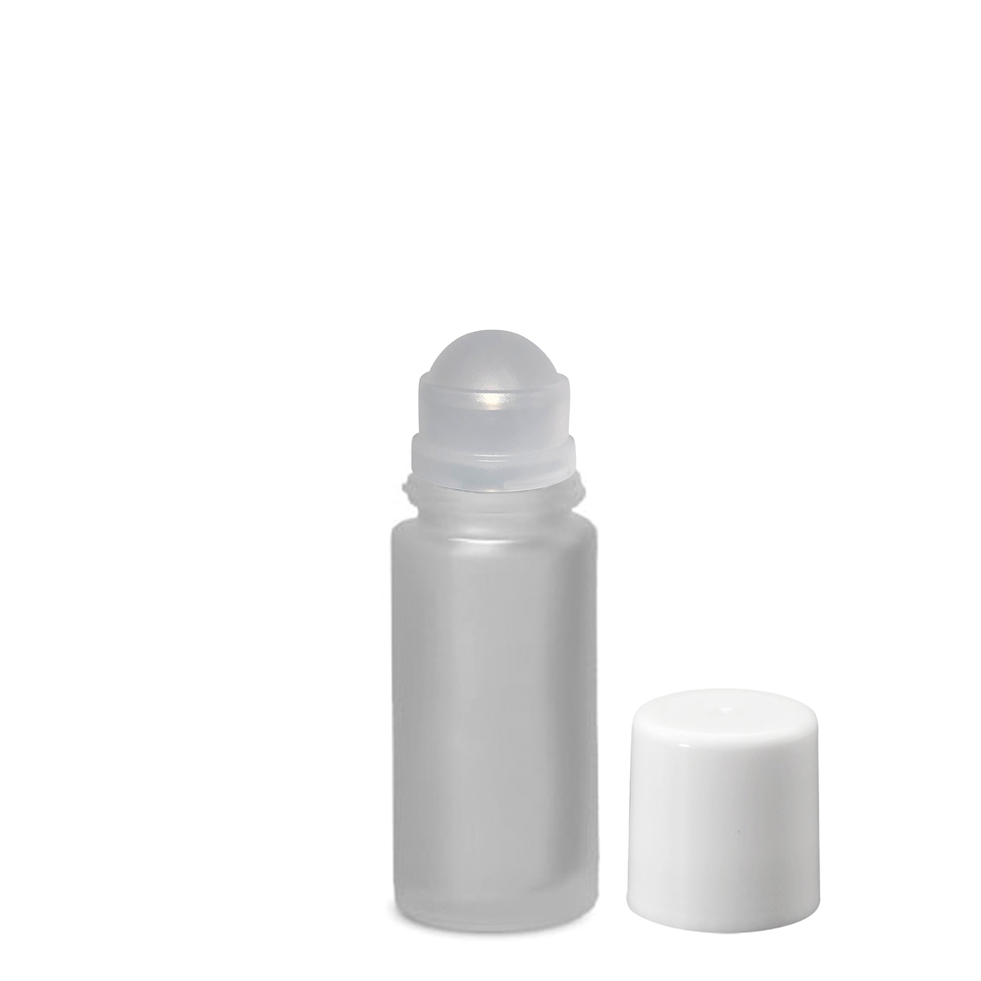 50 ml φιάλη roll-on, γυάλινη, παγωμένη, στόμιο: βιδωτό καπάκι 50 ml φιάλη roll-on, γυάλινη, παγωμένη, στόμιο: βιδωτό καπάκι