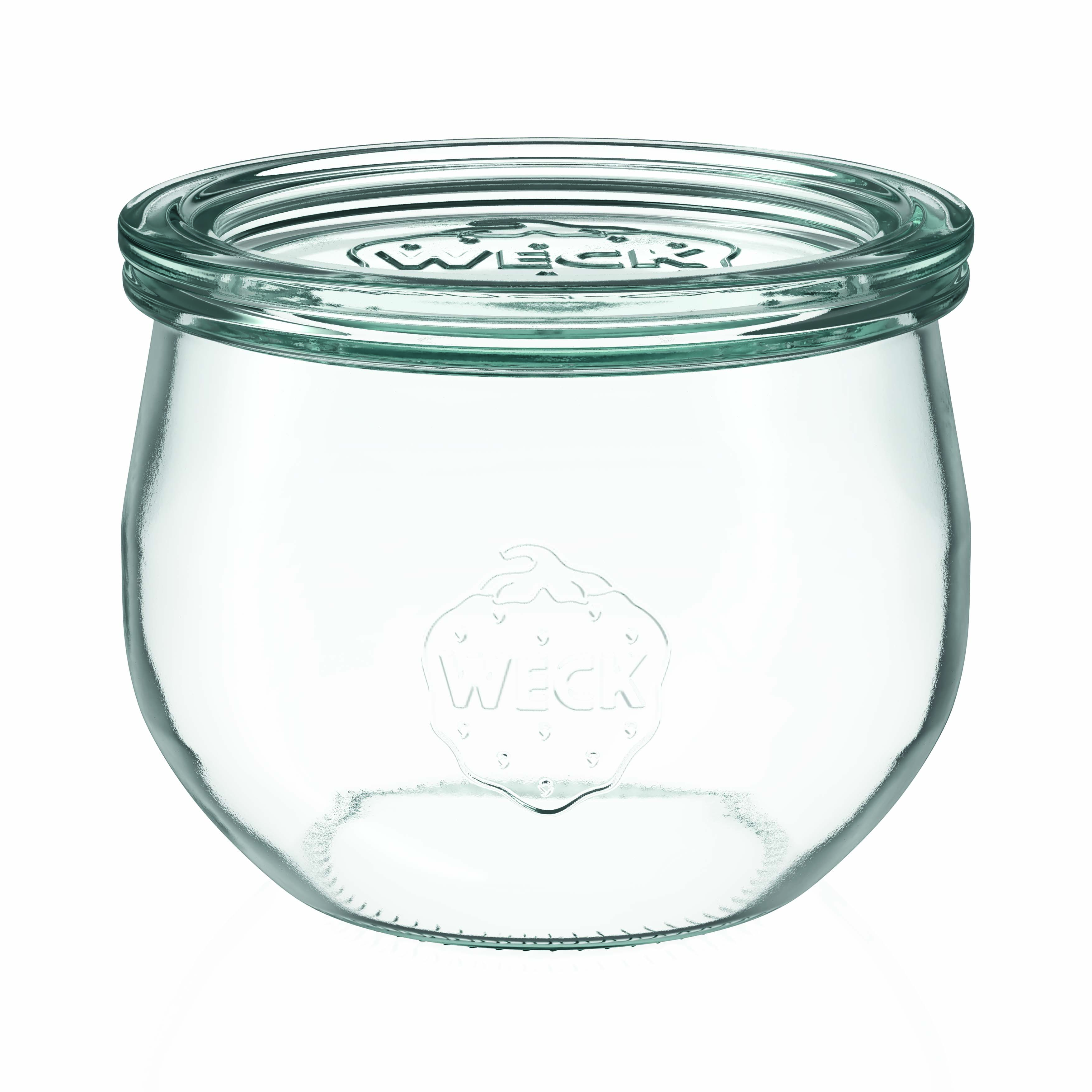 580 ml WECK-Βάζο Τούλπας #, Άνοιγμα: Στρογγυλή άκρη 580 ml WECK-Βάζο Τούλπας #, Άνοιγμα: Στρογγυλή άκρη