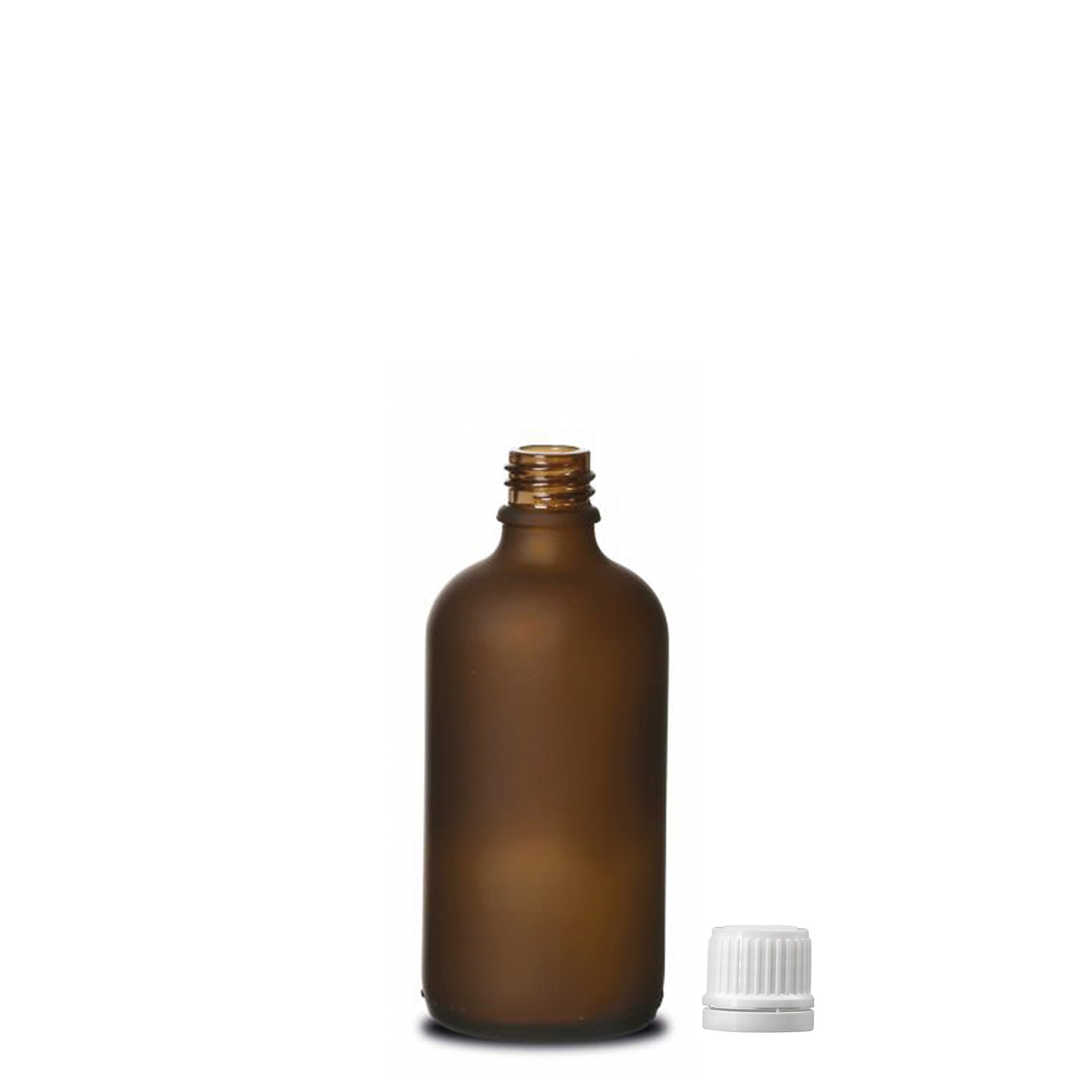 100 ml φιαλίδιο φαρμάκου, γυαλί, καφέ ματ, στόμιο: DIN 18 100 ml φιαλίδιο φαρμάκου, γυαλί, καφέ ματ, στόμιο: DIN 18