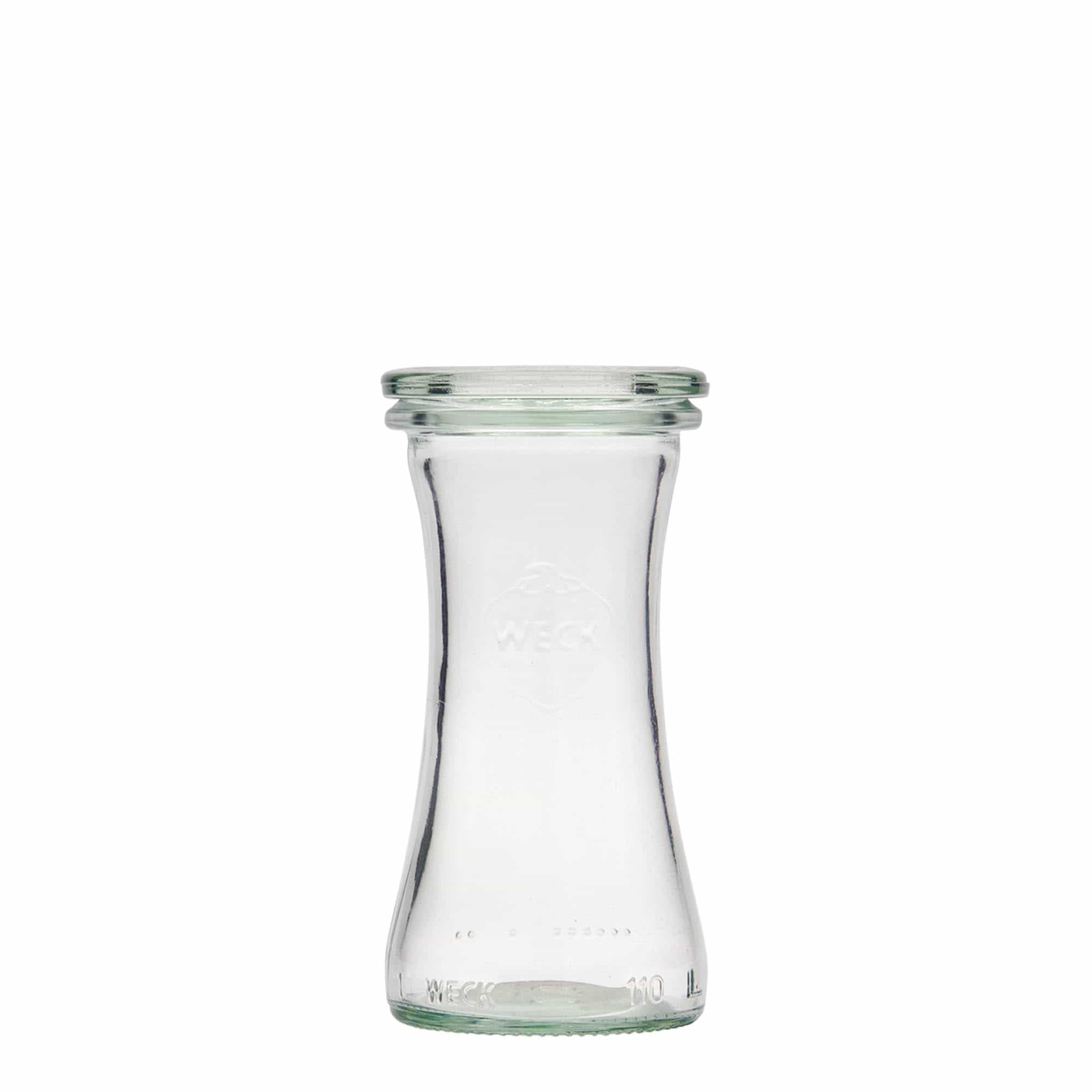 110 ml βάζο WECK-Delikatessenglas, στόμιο: στρογγυλή άκρη