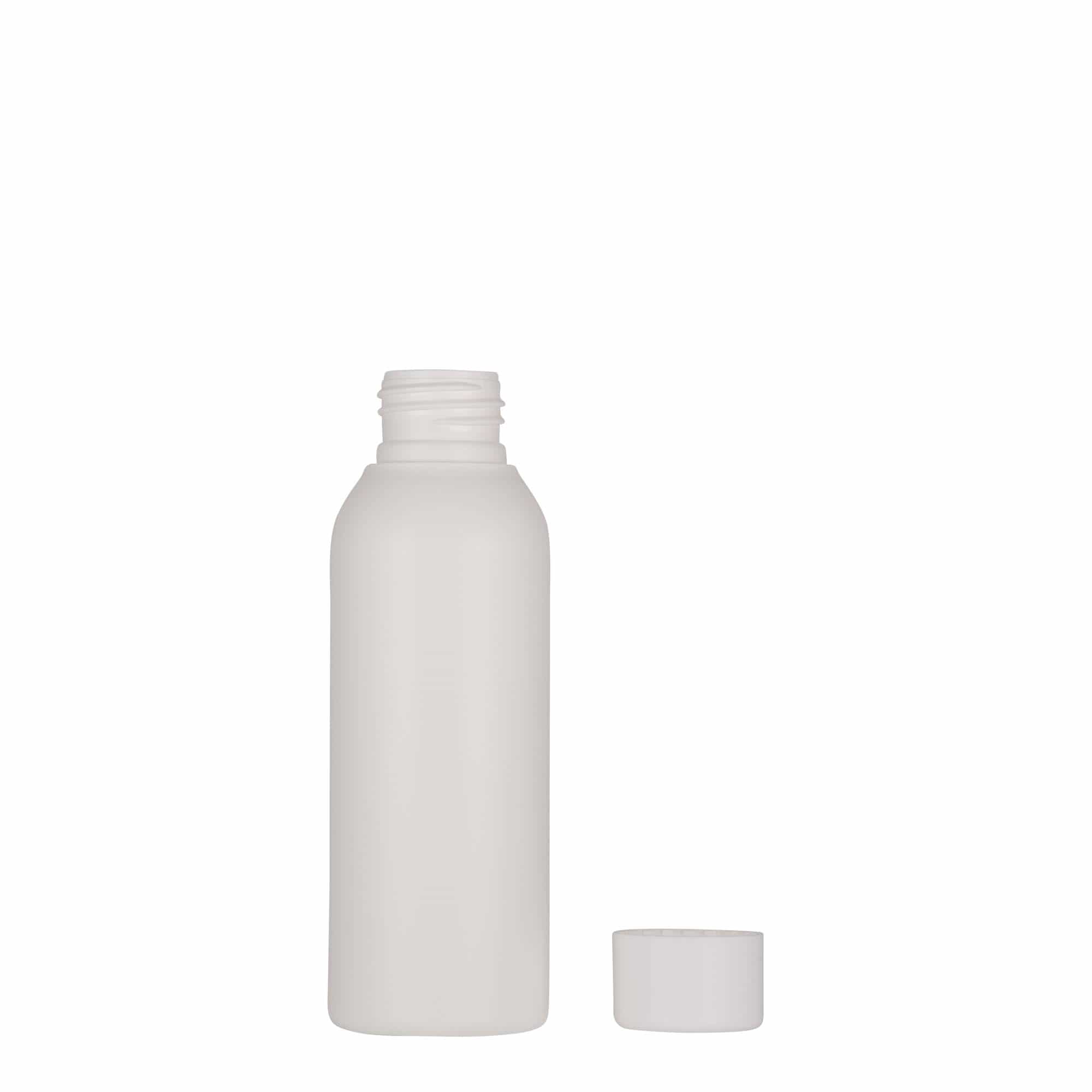 100 ml πλαστικό μπουκάλι 'Tuffy', HDPE, λευκό, στόμιο: 24/410