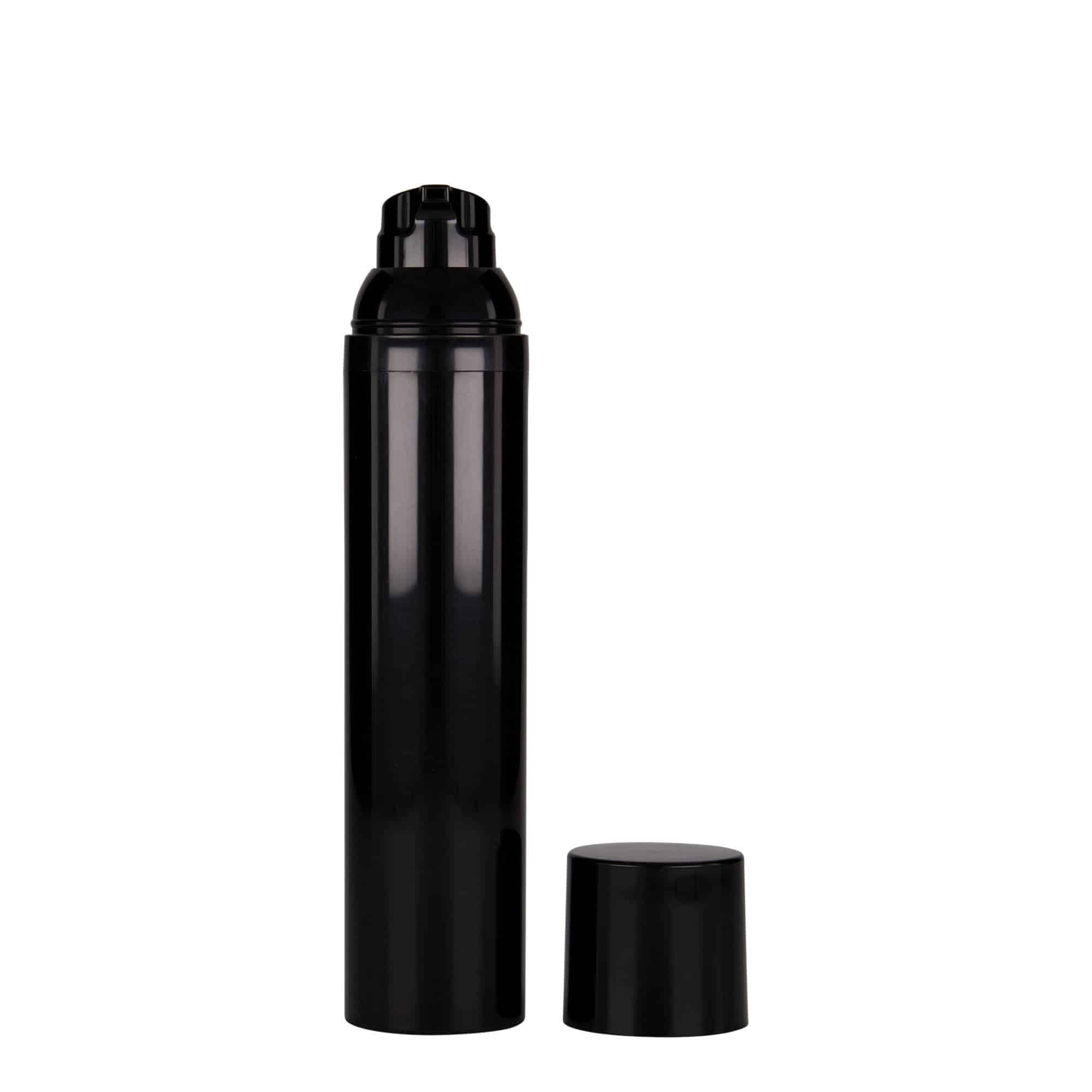 100 ml Airless Διανομέας 'Mezzo', πλαστικό PP, μαύρο 100 ml Airless Διανομέας 'Mezzo', πλαστικό PP, μαύρο
