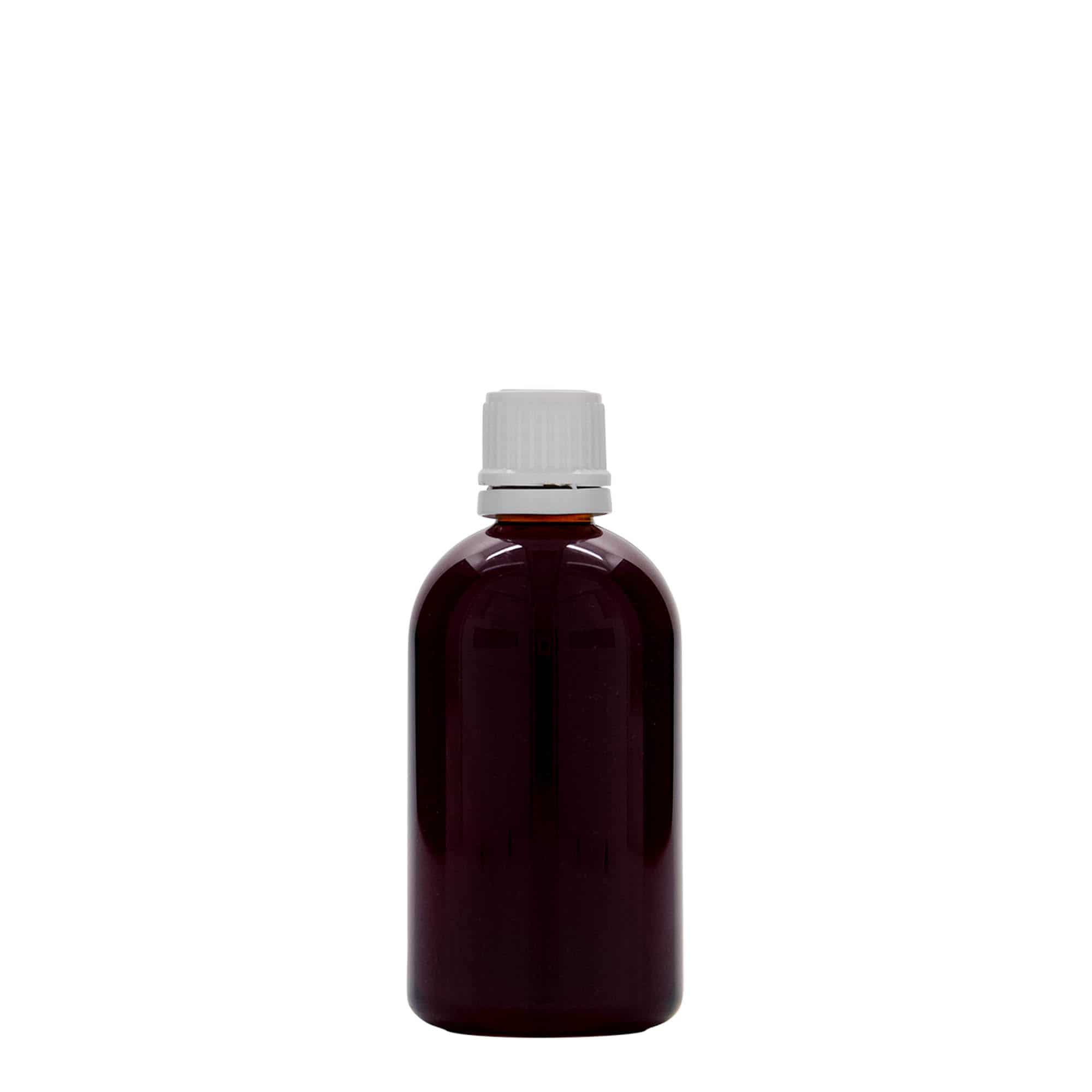 100 ml φιάλη PET για ιατρική χρήση 'Easy Living', πλαστικό, στόμιο: DIN 18