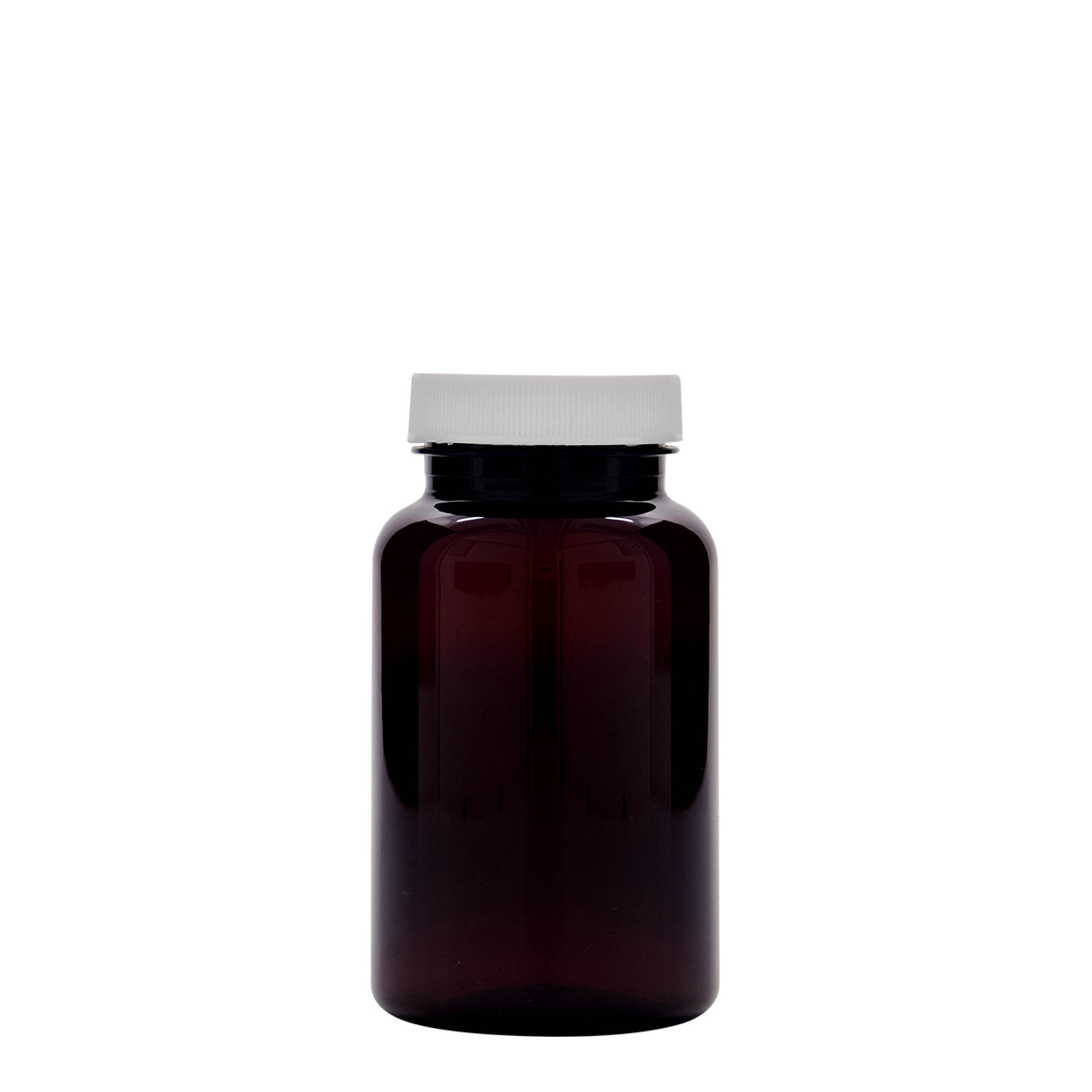 200 ml PET-δοχείο, πλαστικό, καφέ, στόμιο: 45/400