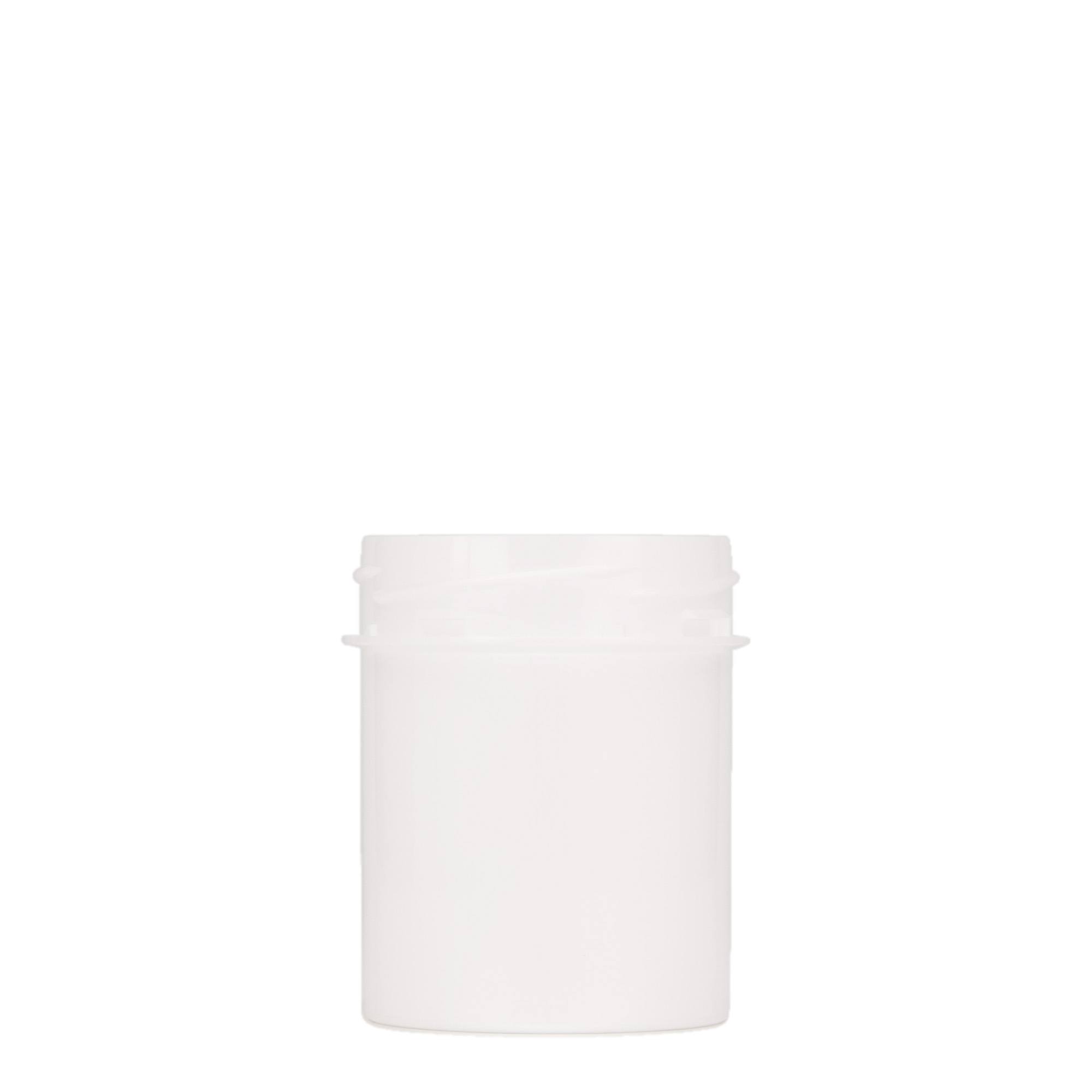 Πλαστικό βάζο 'Securilock' 150 ml, PP, λευκό, στόμιο: βιδωτό πώμα