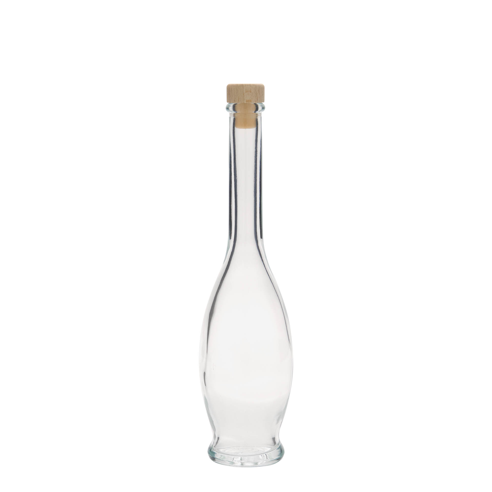 100 ml γυάλινο μπουκάλι 'Gina', στόμιο: φελλός