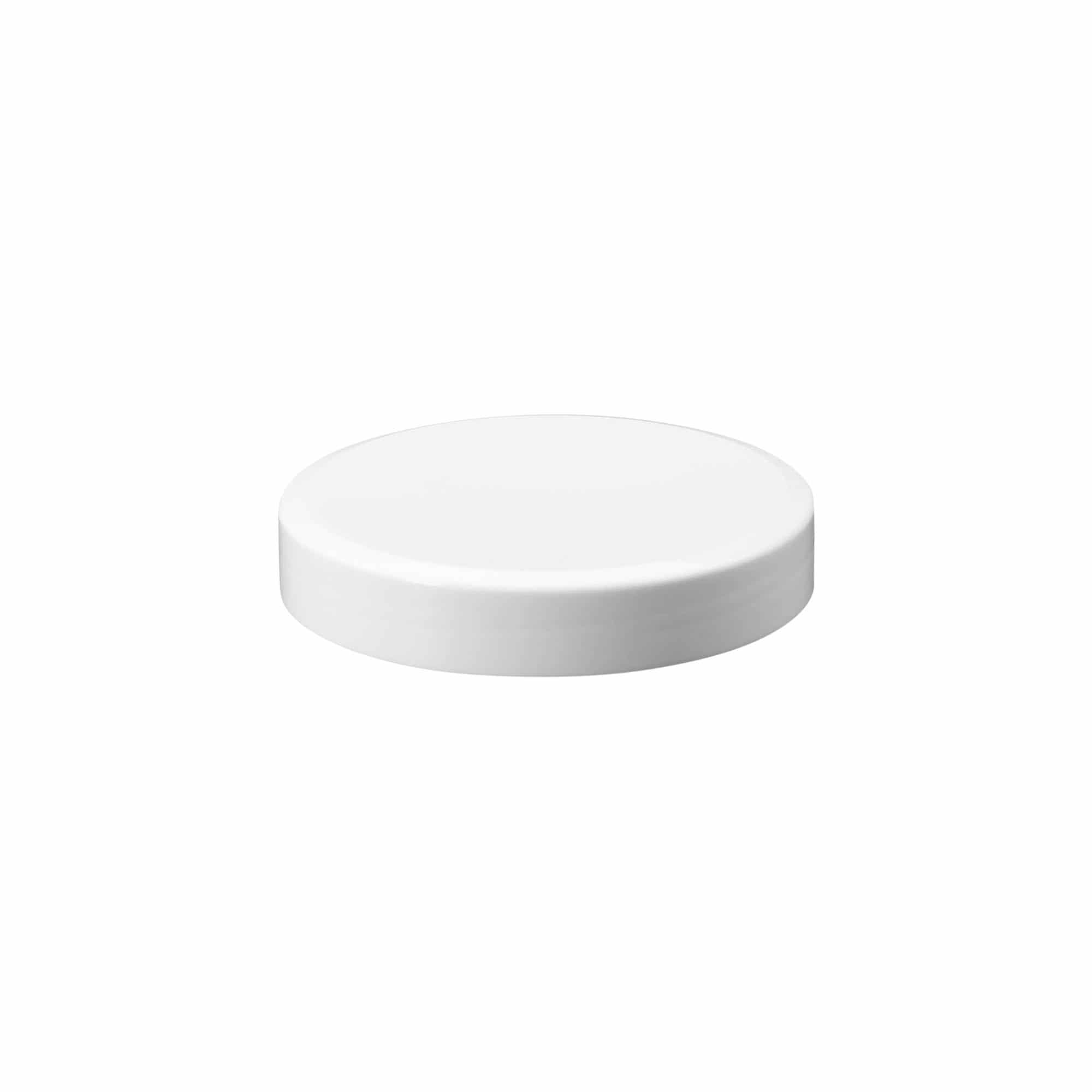 Βιδωτό πώμα 'White Line' 125ml, πλαστικό PP, λευκό