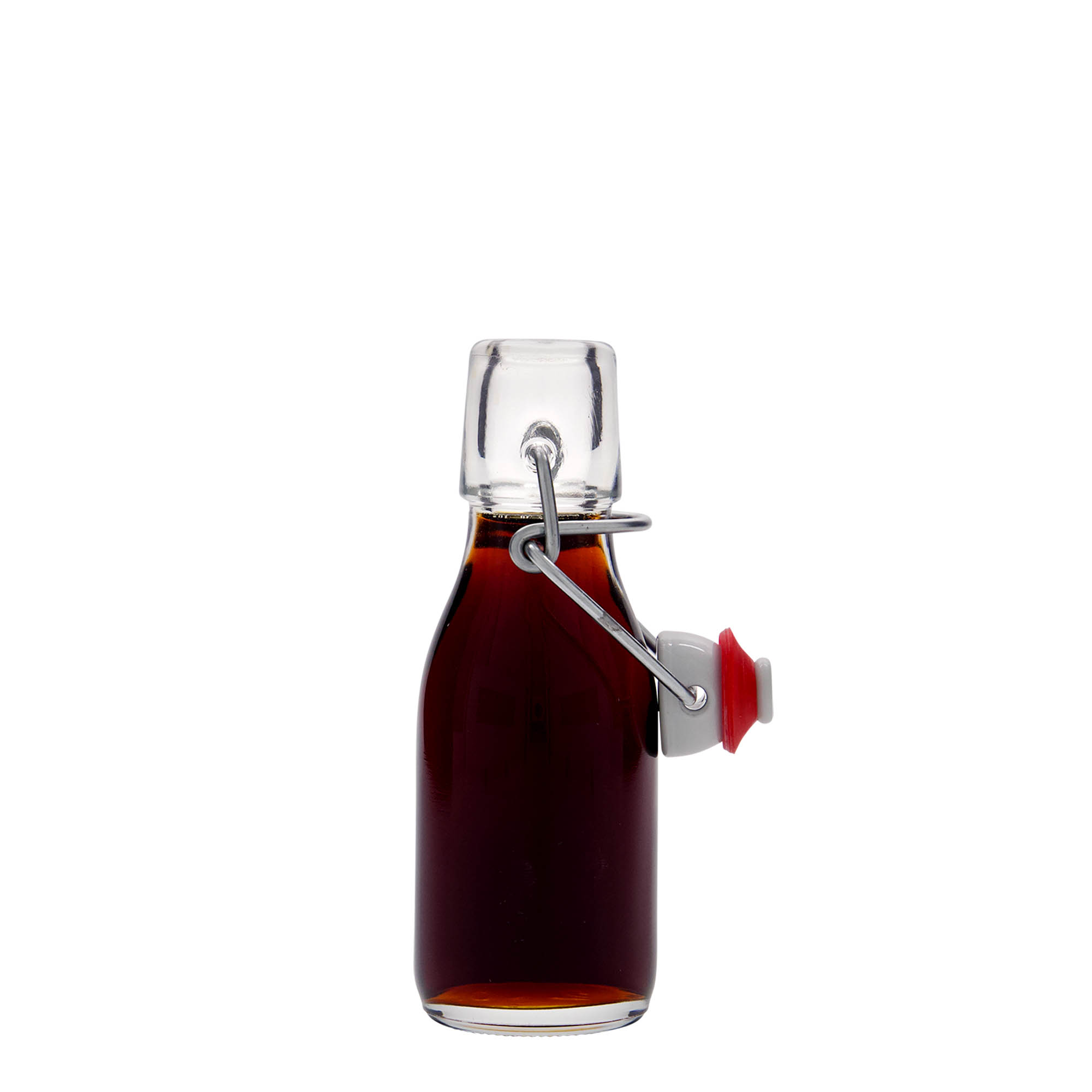 100 ml γυάλινο μπουκάλι 'Paul', στόμιο: κλιπ κλεισίματος