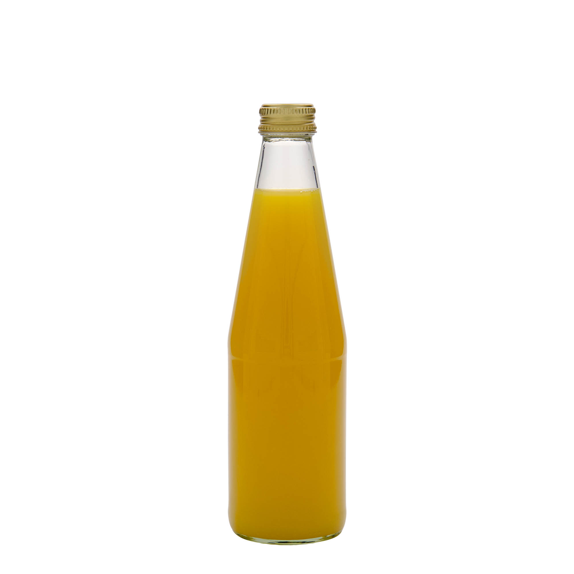 330 ml καθολικό μπουκάλι σε σχήμα καρότου, γυαλί, στόμιο: PP 28 330 ml καθολικό μπουκάλι σε σχήμα καρότου, γυαλί, στόμιο: PP 28