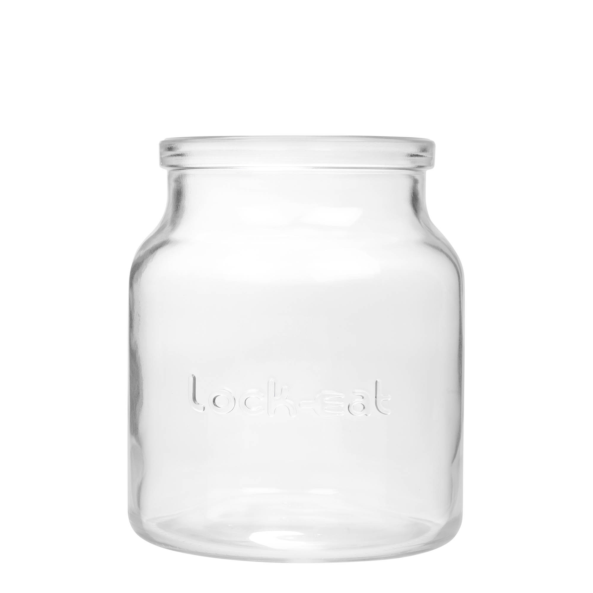 2.000 ml βάζο με μεταλλικό κλιπ 'Lock-Eat', στόμιο: μεταλλικό κλιπ κλείσιμο