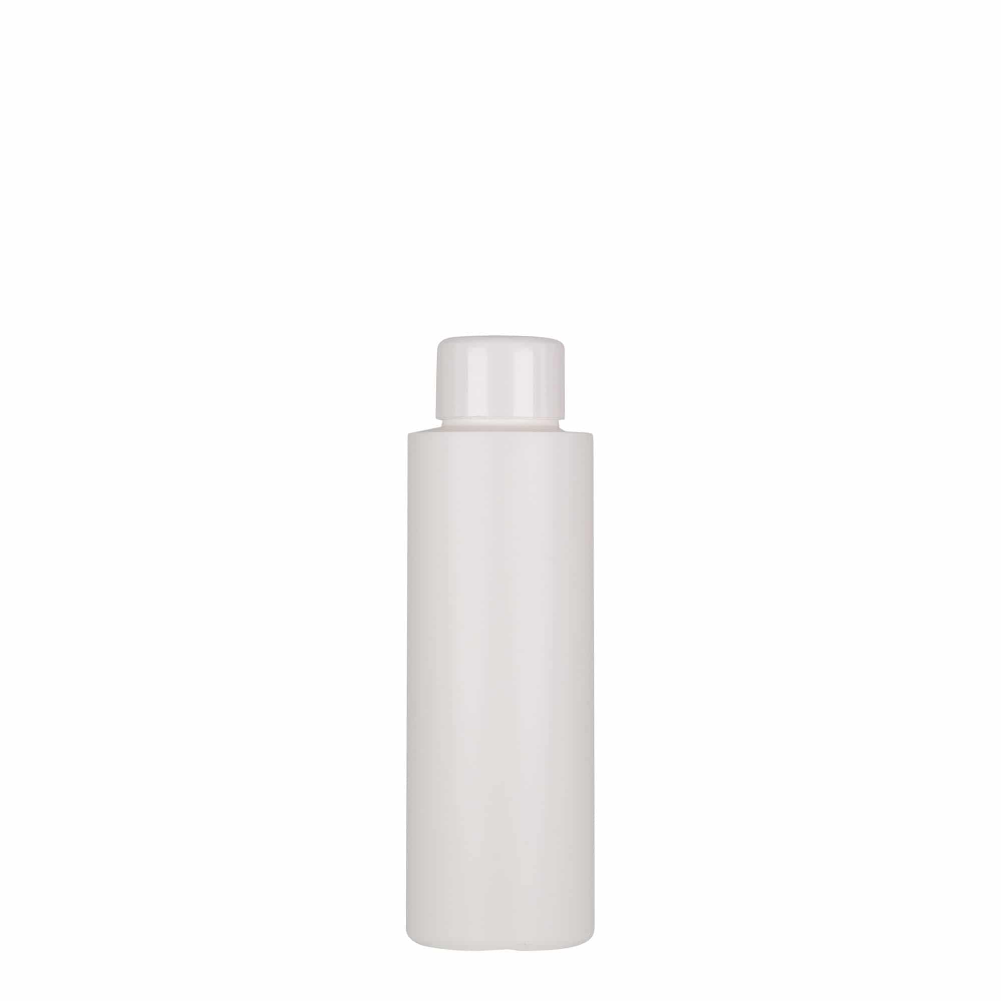 Πλαστικό μπουκάλι 'Pipe' 100 ml, Green HDPE, λευκό, στόμιο: 24/410