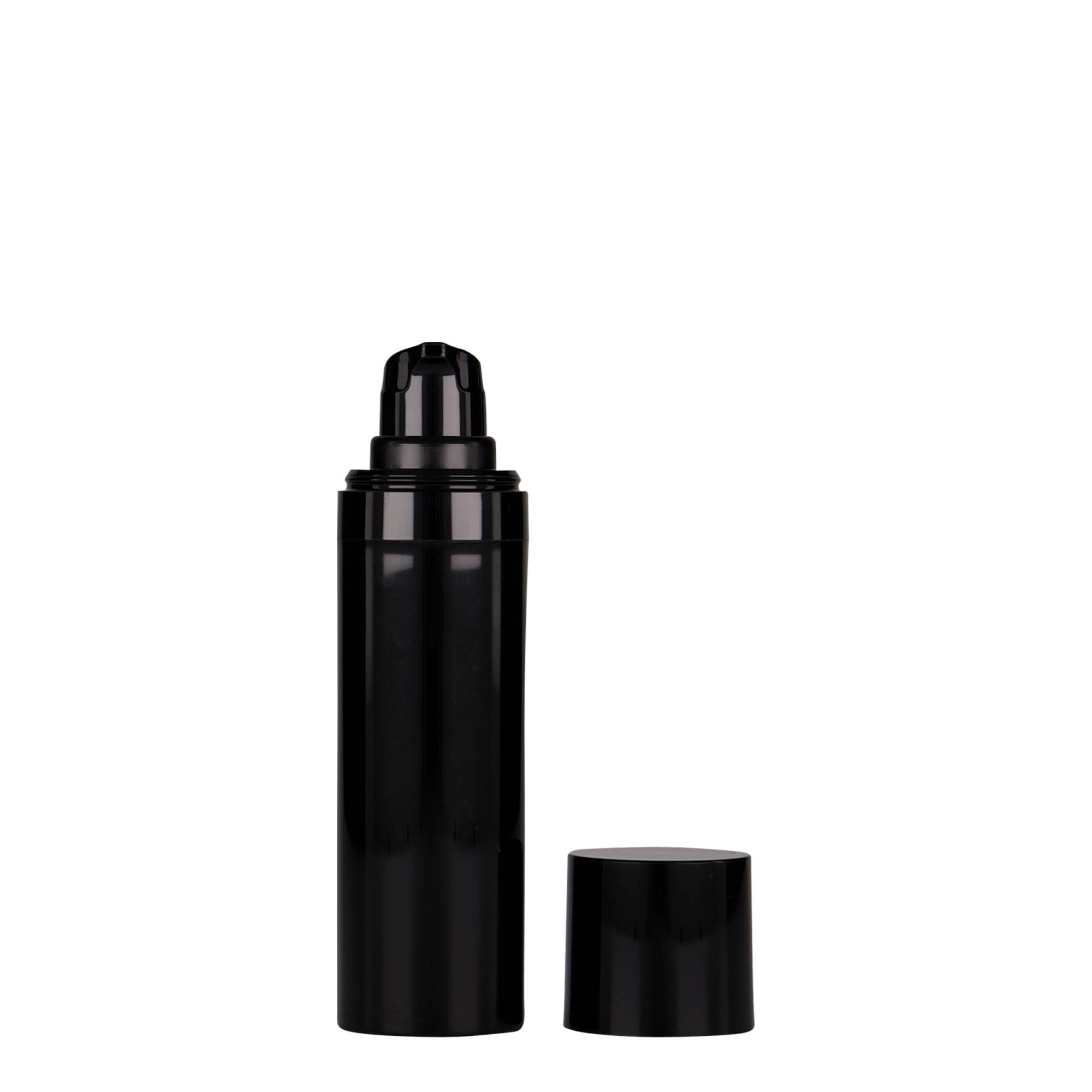 30 ml Airless Διανομέας 'Micro', πλαστικό PP, μαύρο 30 ml Airless Διανομέας 'Micro', πλαστικό PP, μαύρο