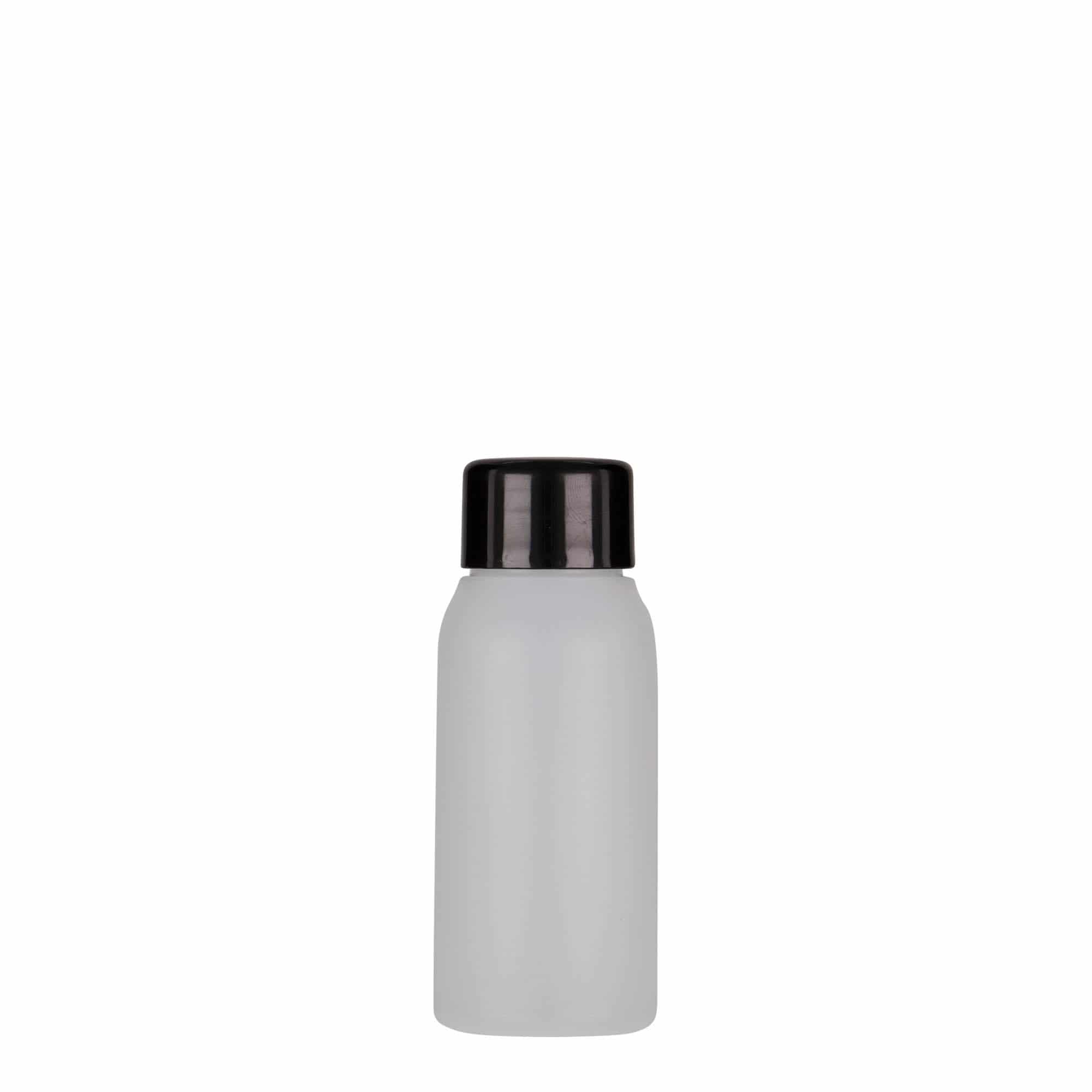 Πλαστικό μπουκάλι 'Tuffy' 50 ml, HDPE, φυσικό χρώμα, στόμιο: 24/410