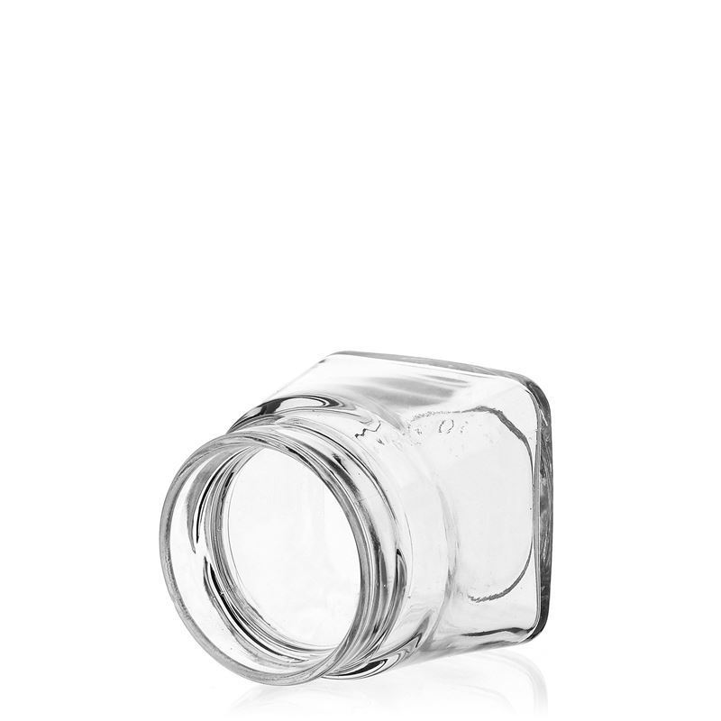 106 ml τετράγωνο γυάλινο βάζο 'Luxor', στόμιο: Deep-Twist-Off (DTO 58) 106 ml τετράγωνο γυάλινο βάζο 'Luxor', στόμιο: Deep-Twist-Off (DTO 58)